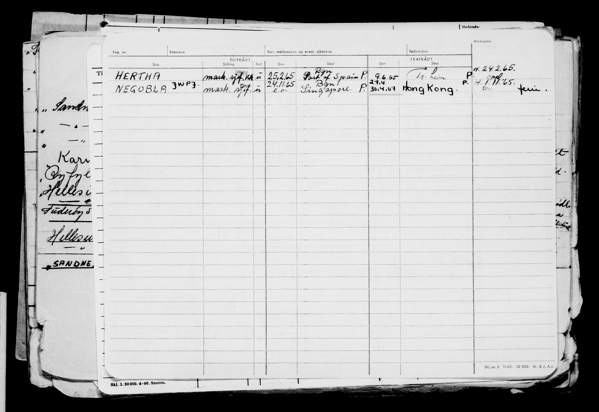 Direktoratet for sjømenn, AV/RA-S-3545/G/Gb/L0058: Hovedkort, 1905, s. 379