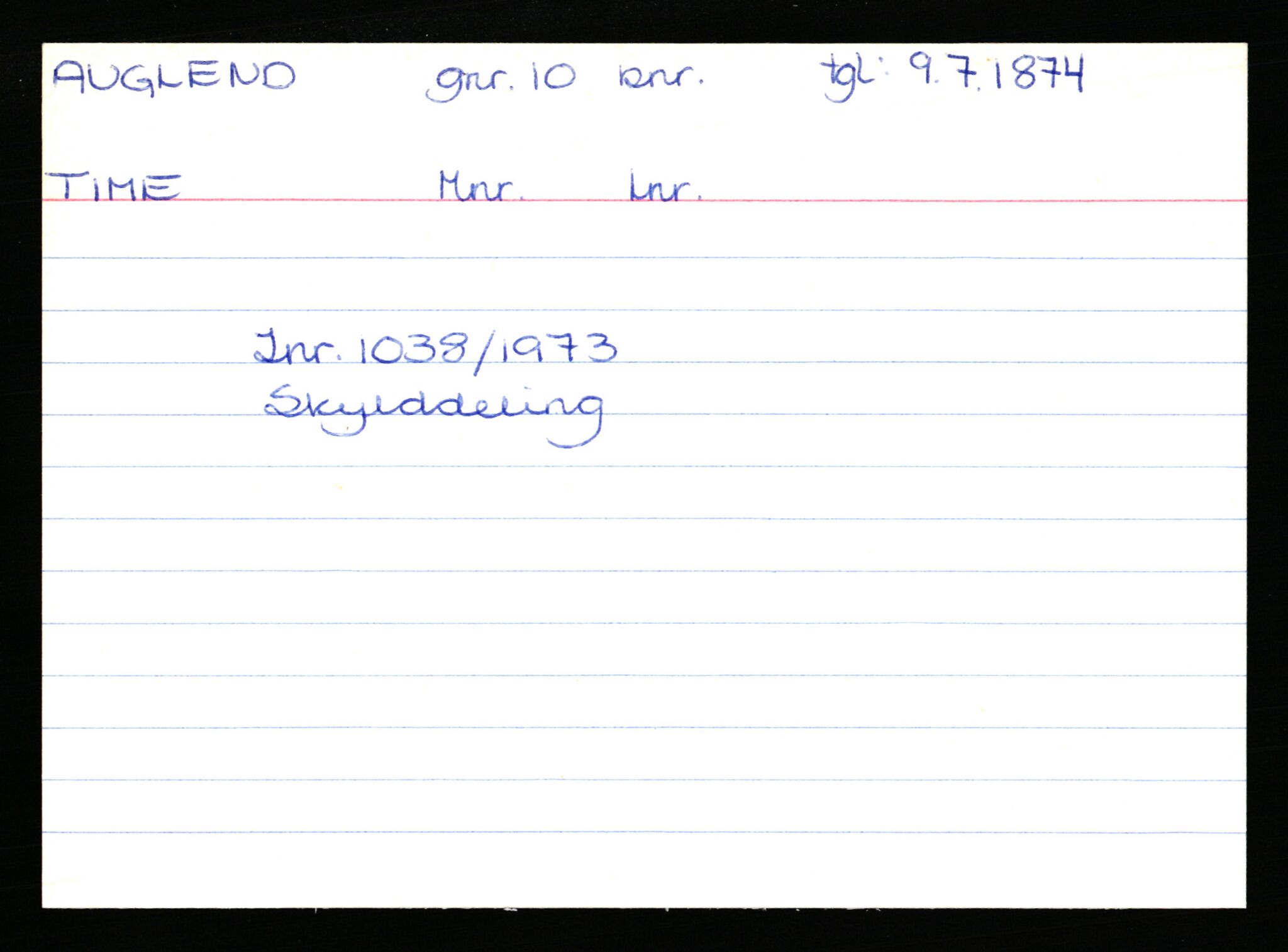 Statsarkivet i Stavanger, AV/SAST-A-101971/03/Y/Yk/L0002: Registerkort sortert etter gårdsnavn: Auglend - Bakkevik, 1750-1930, s. 49