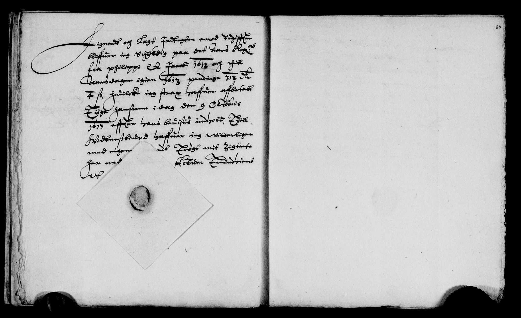 Rentekammeret inntil 1814, Reviderte regnskaper, Lensregnskaper, AV/RA-EA-5023/R/Rb/Rbw/L0009: Trondheim len, 1611-1613