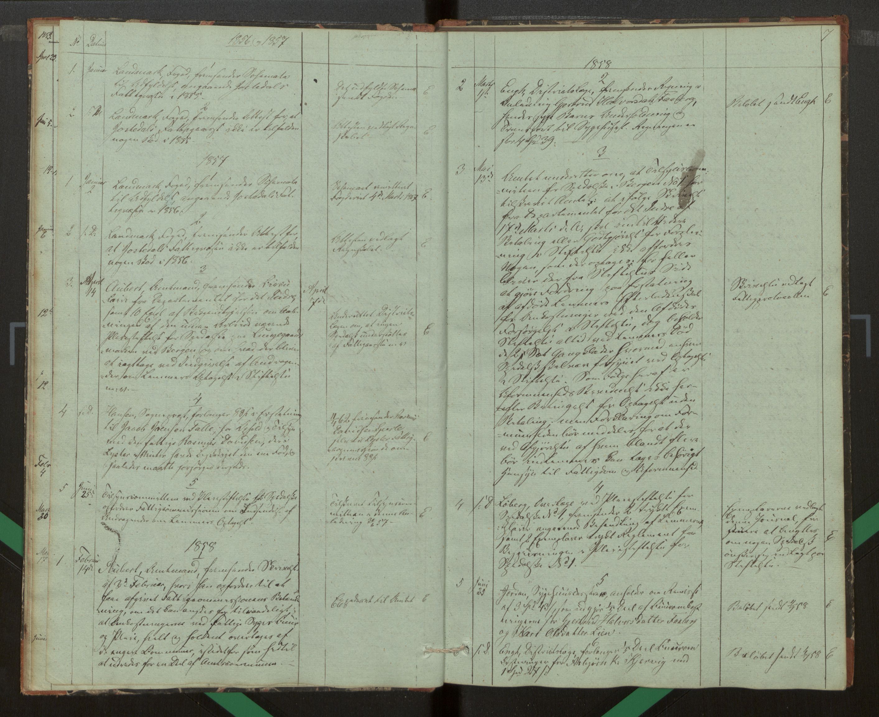 Jostedal sokneprestembete, SAB/A-80601/J/Jc/L0003: Journal for Jostedal fattigkommisjon , 1846-1868