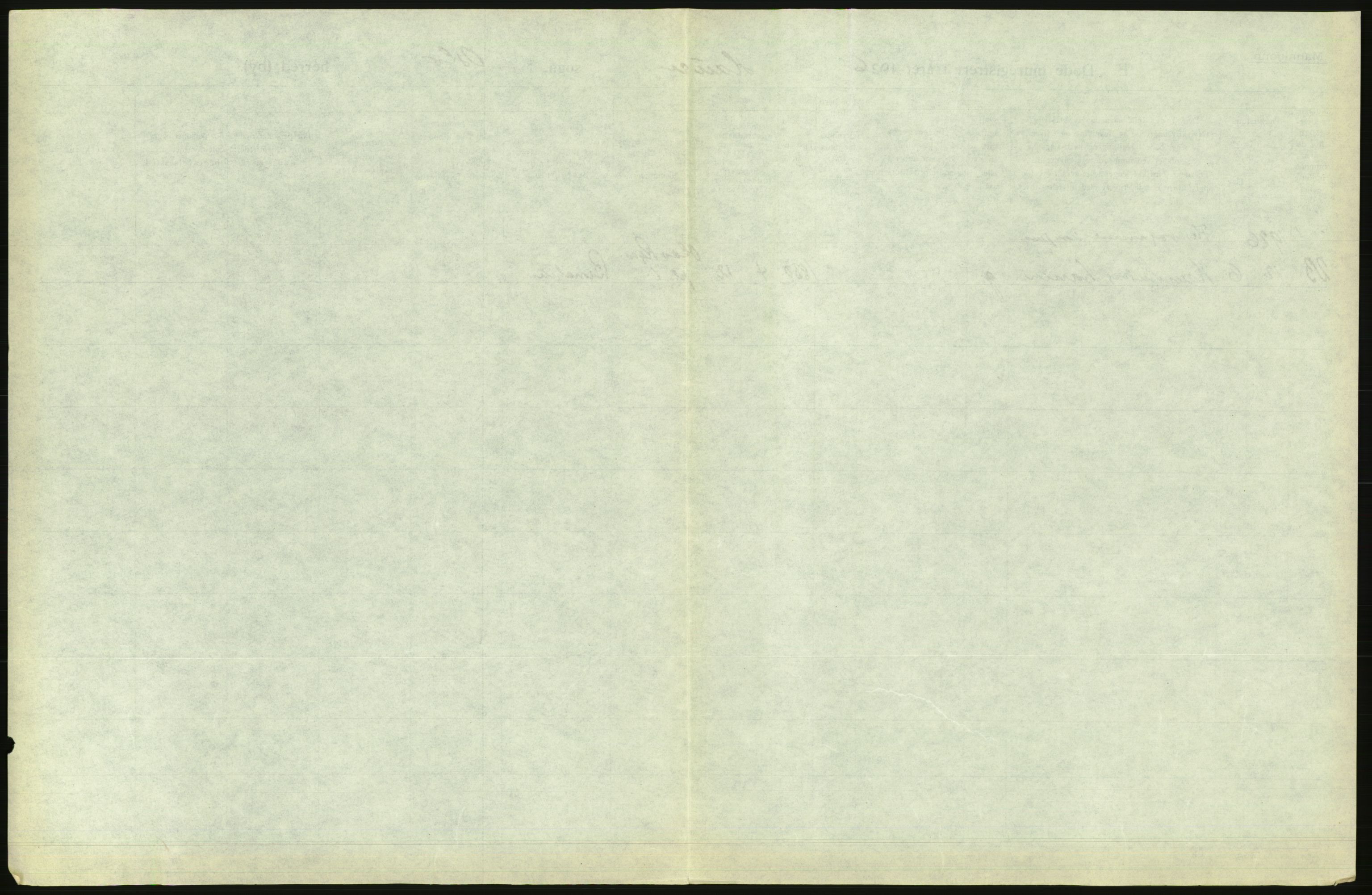 Statistisk sentralbyrå, Sosiodemografiske emner, Befolkning, AV/RA-S-2228/D/Df/Dfc/Dfcf/L0009: Oslo: Døde menn, 1926, s. 505