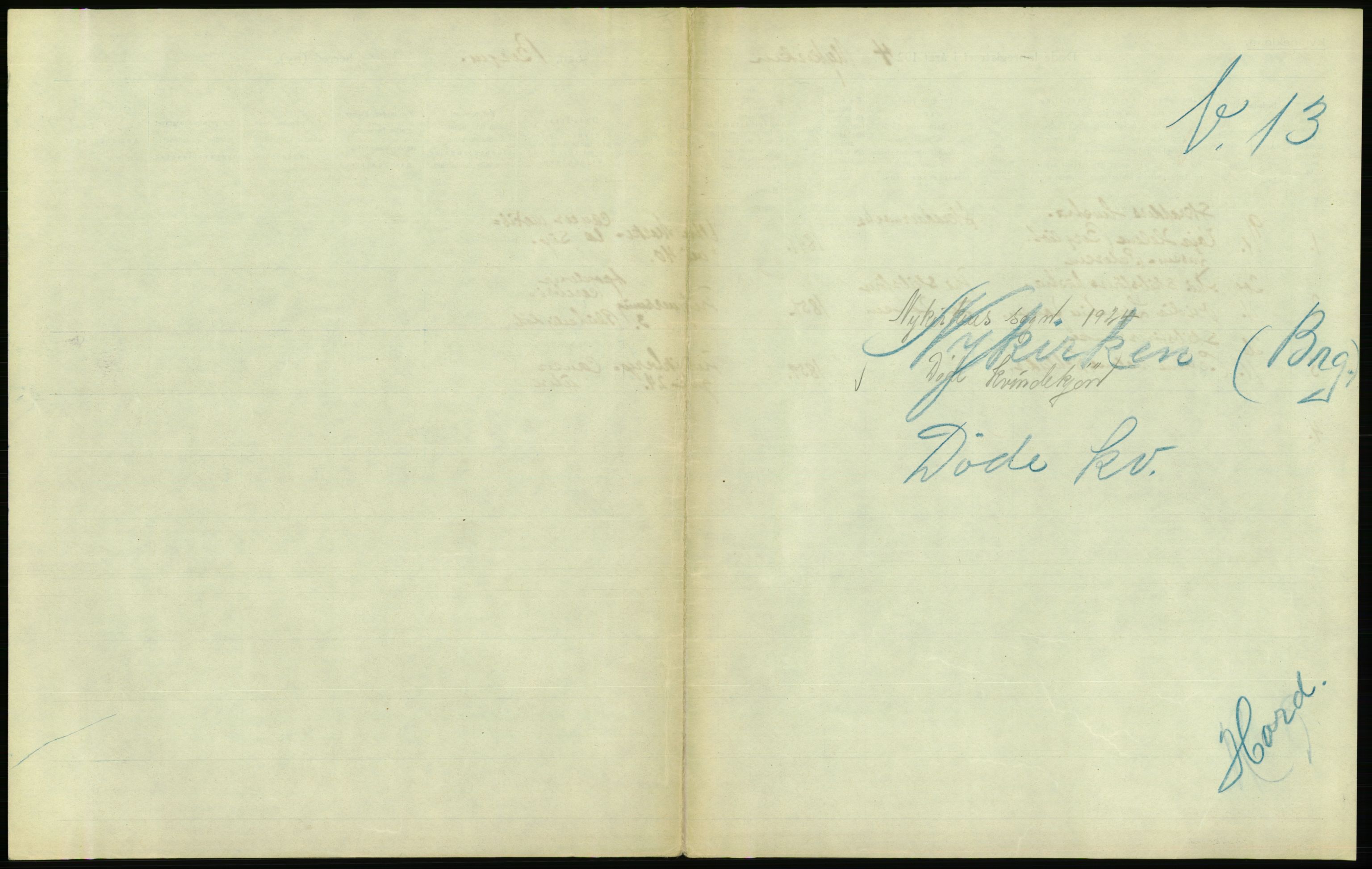 Statistisk sentralbyrå, Sosiodemografiske emner, Befolkning, AV/RA-S-2228/D/Df/Dfc/Dfcd/L0028: Bergen: Gifte, døde., 1924, s. 765
