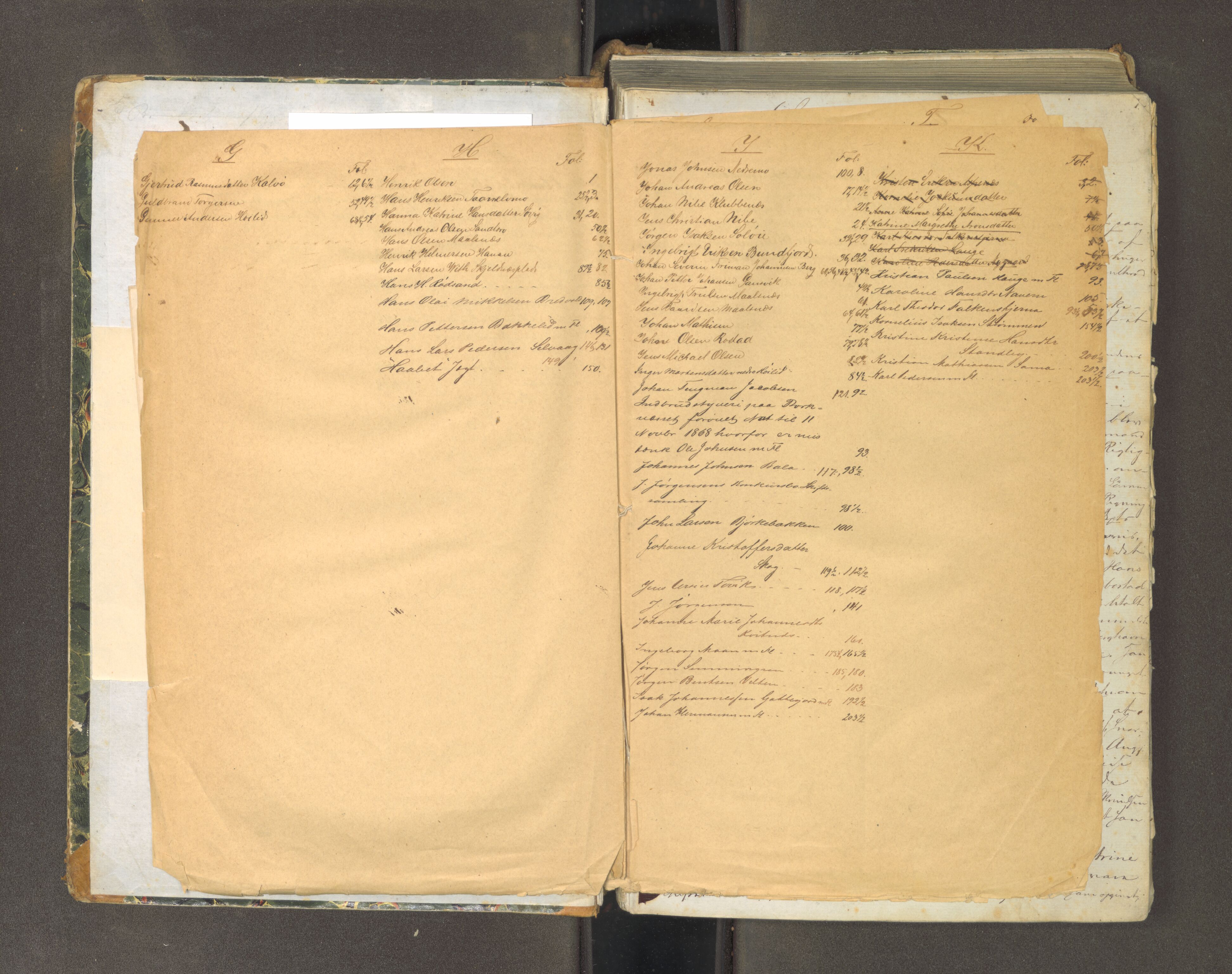 Senja sorenskriveri 1855-, AV/SATØ-S-0048/1/F/Fb/L0136: Ekstrarettsprotokoller.Autorisert 13.03.1867 ved Tromsø amt. med register (løst hefte), 1867-1872