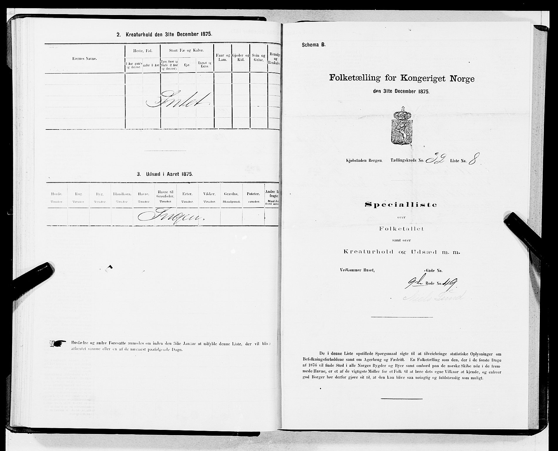 SAB, Folketelling 1875 for 1301 Bergen kjøpstad, 1875, s. 1635