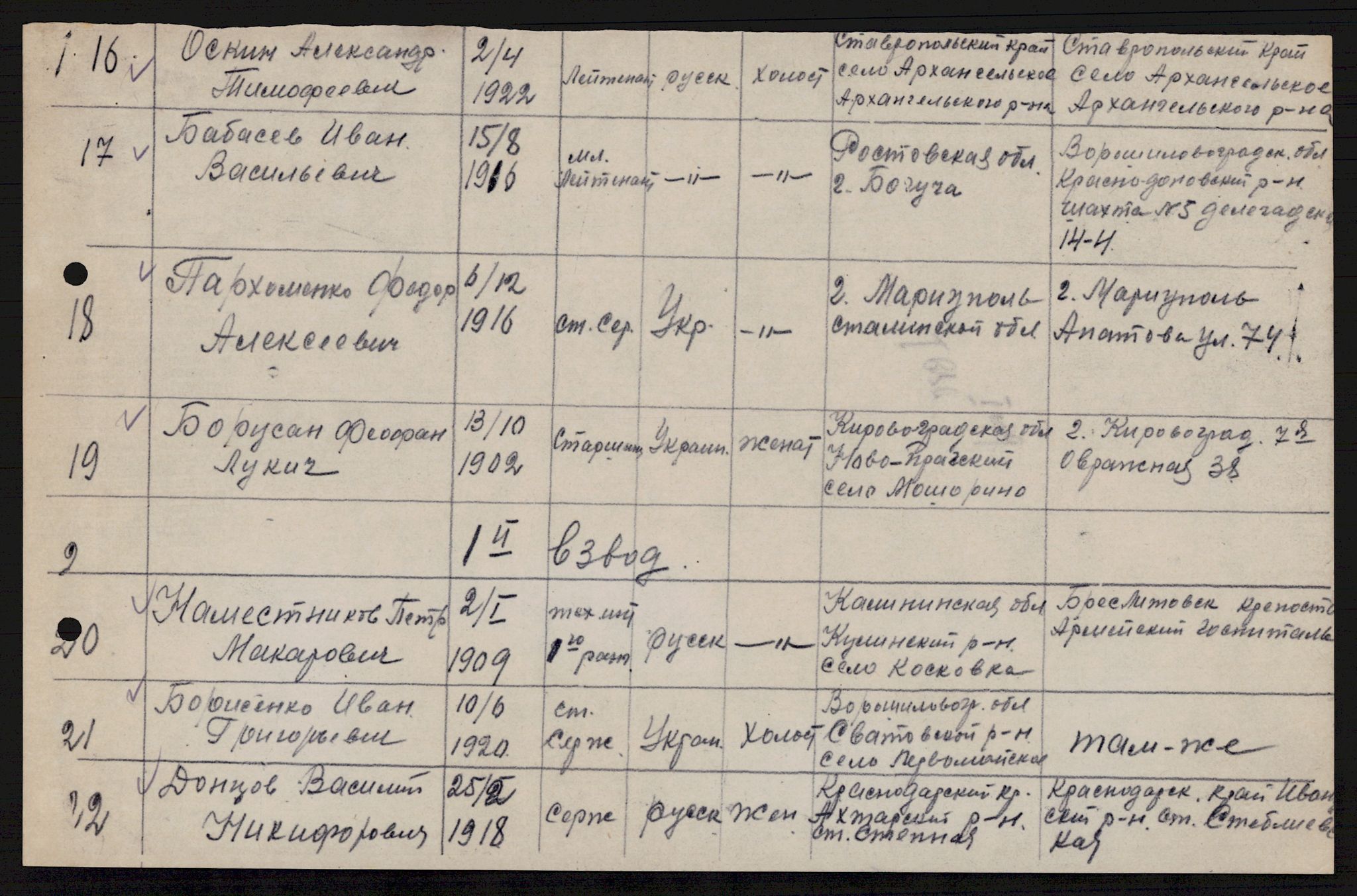 Flyktnings- og fangedirektoratet, Repatrieringskontoret, AV/RA-S-1681/D/Db/L0019: Displaced Persons (DPs) og sivile tyskere, 1945-1948, s. 106