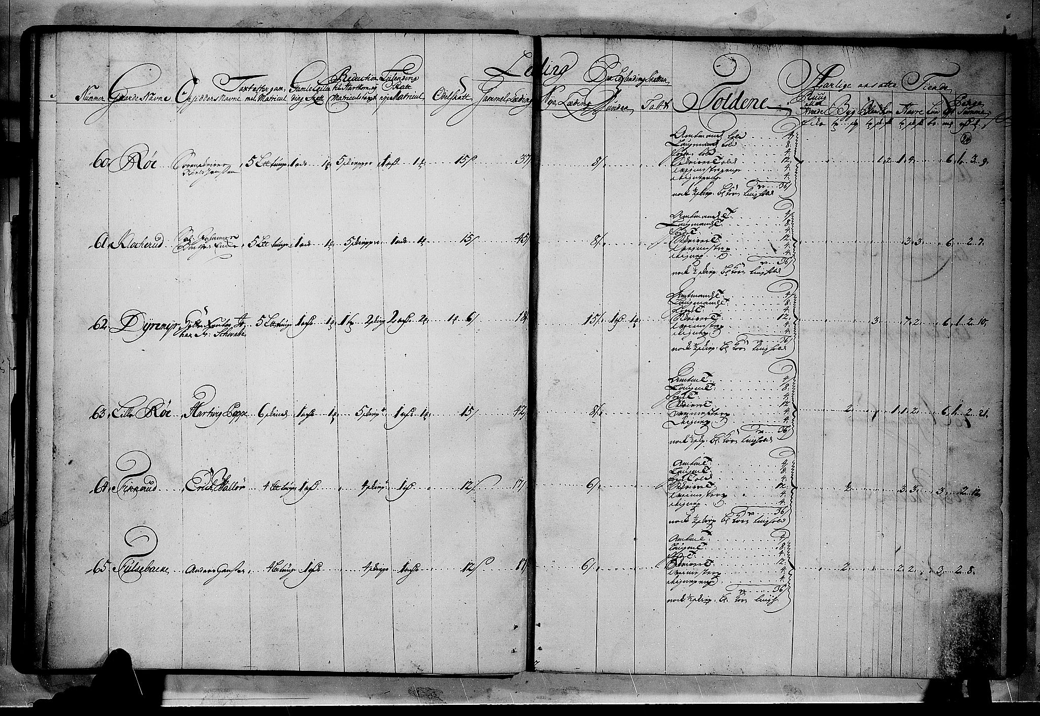 Rentekammeret inntil 1814, Realistisk ordnet avdeling, AV/RA-EA-4070/N/Nb/Nbf/L0114: Numedal og Sandsvær matrikkelprotokoll, 1723, s. 23b-24a