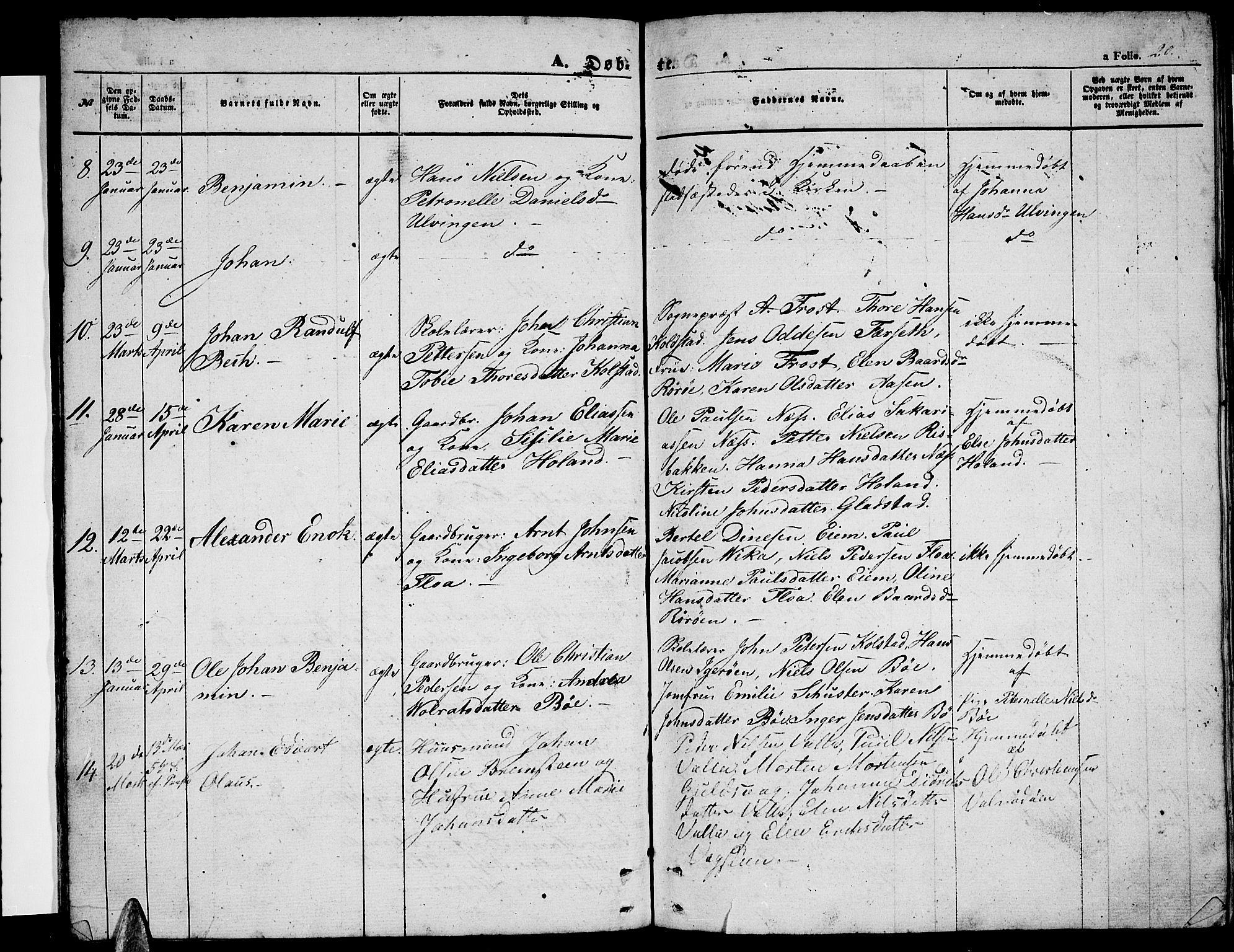 Ministerialprotokoller, klokkerbøker og fødselsregistre - Nordland, AV/SAT-A-1459/816/L0251: Klokkerbok nr. 816C01, 1852-1870, s. 20
