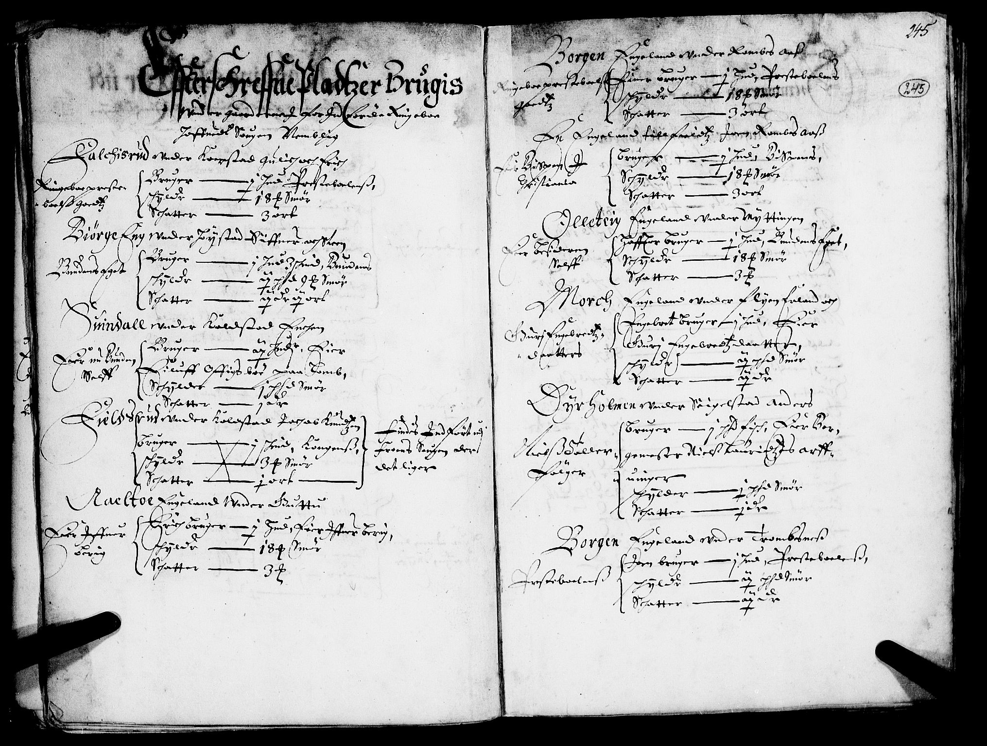 Rentekammeret inntil 1814, Realistisk ordnet avdeling, AV/RA-EA-4070/N/Nb/Nba/L0015: Gudbrandsdalen fogderi, 2. del, 1668, s. 244b-245a