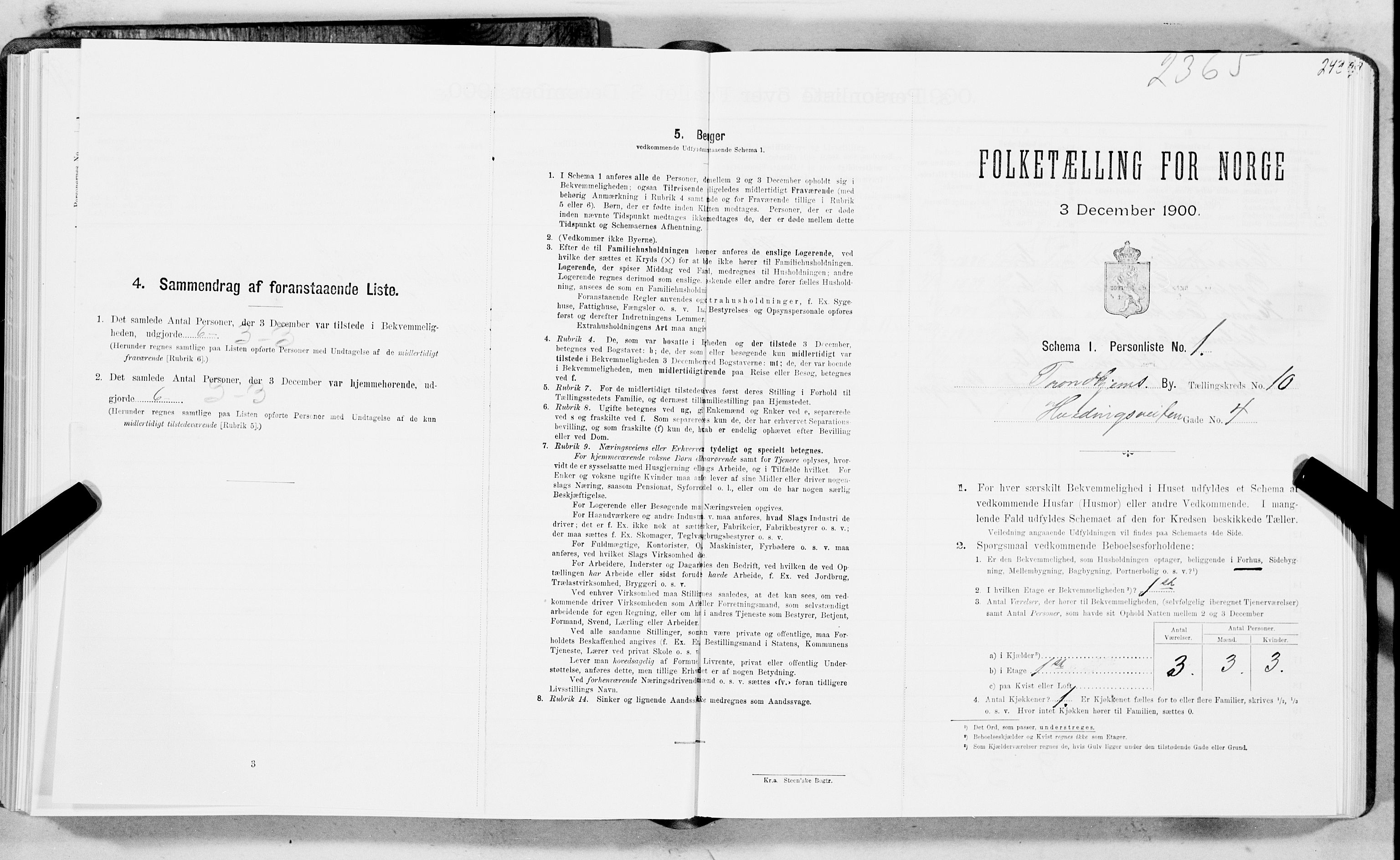 SAT, Folketelling 1900 for 1601 Trondheim kjøpstad, 1900, s. 1728