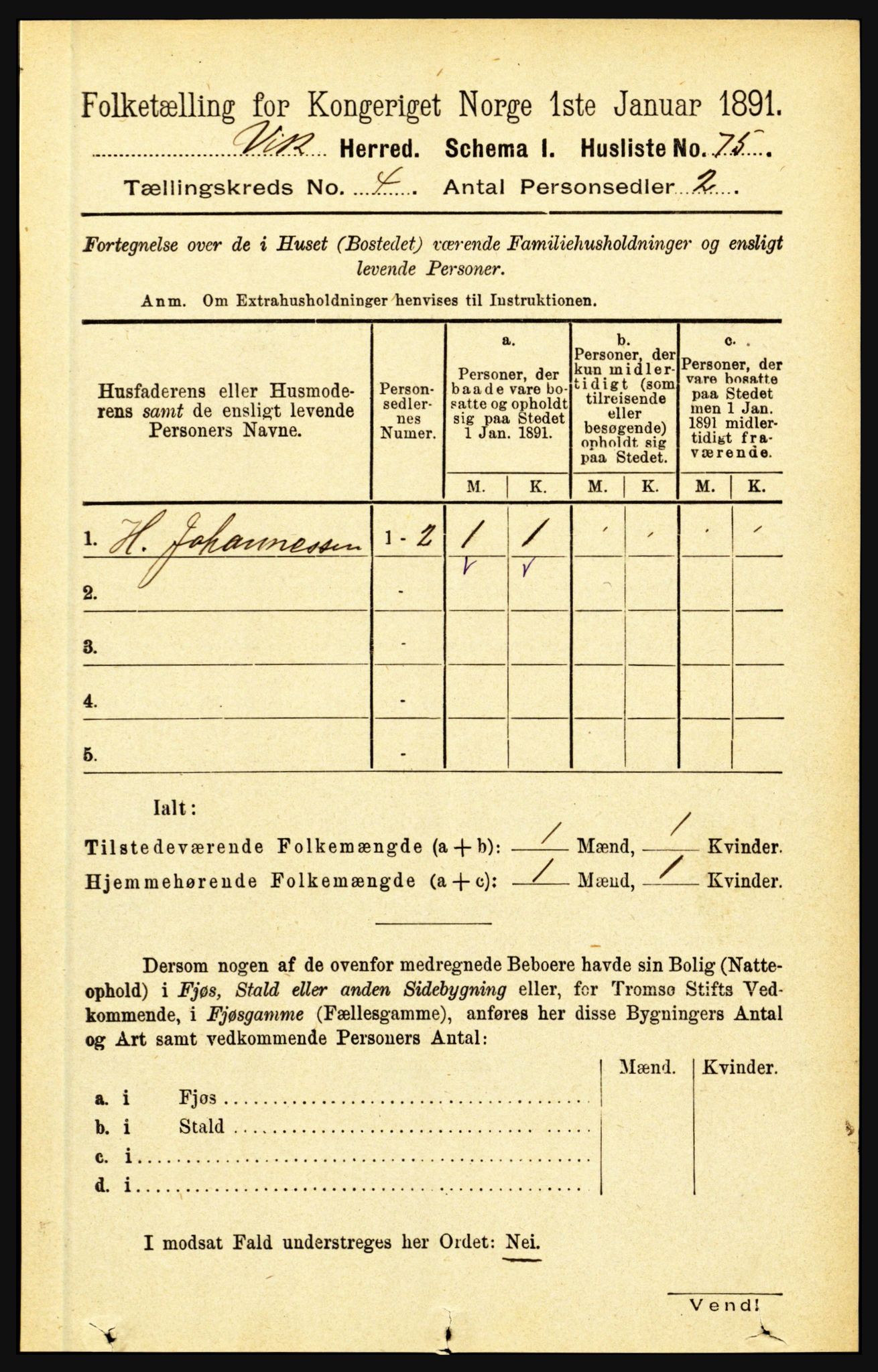 RA, Folketelling 1891 for 1417 Vik herred, 1891, s. 1787