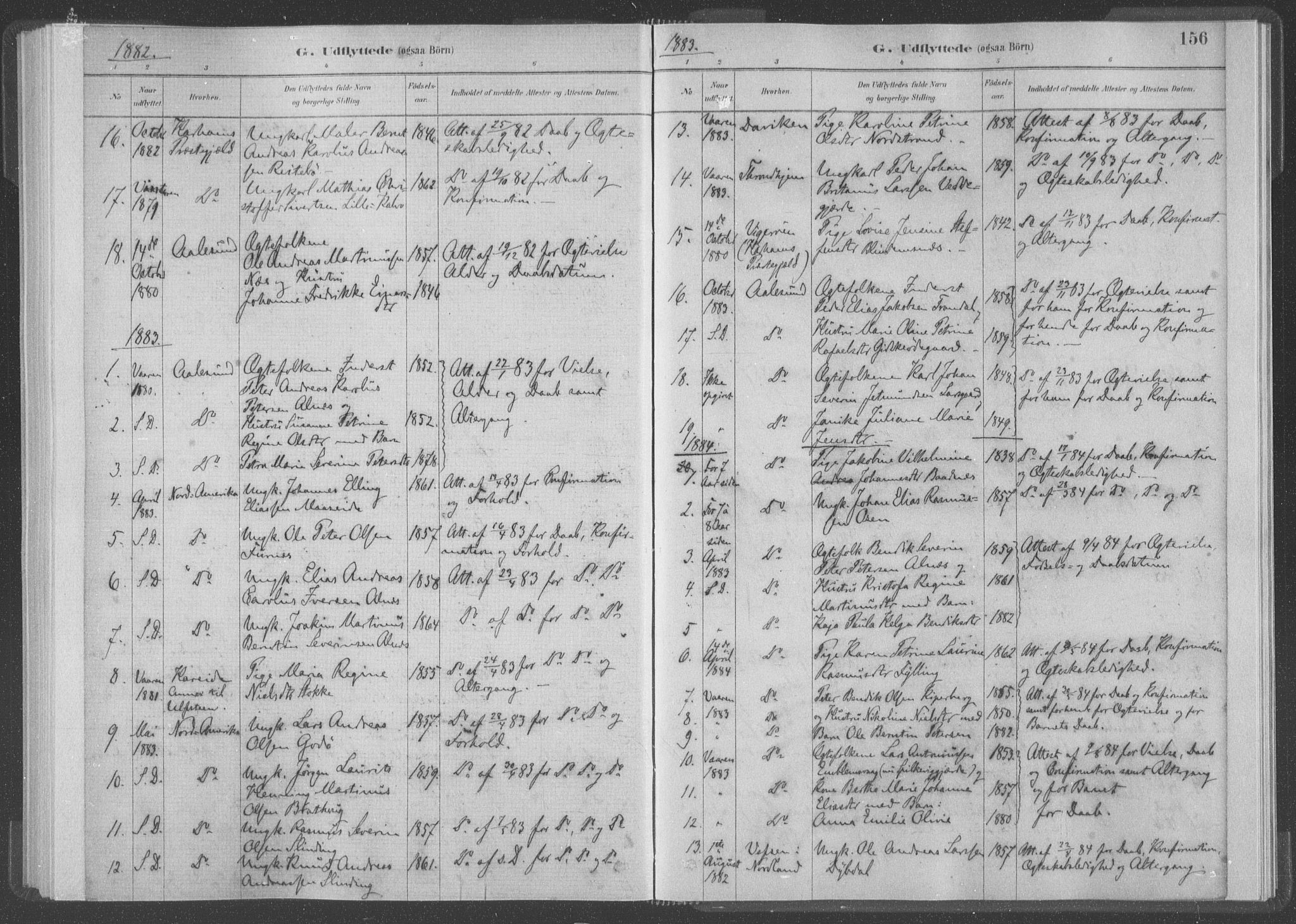 Ministerialprotokoller, klokkerbøker og fødselsregistre - Møre og Romsdal, SAT/A-1454/528/L0403: Ministerialbok nr. 528A13I, 1880-1947, s. 156