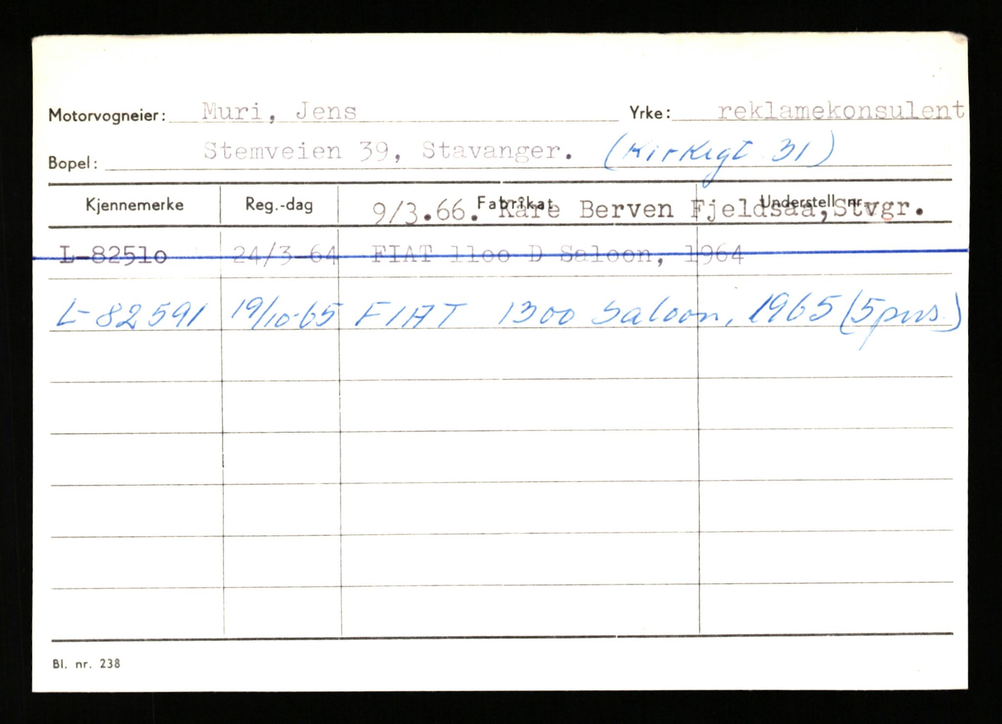 Stavanger trafikkstasjon, AV/SAST-A-101942/0/H/L0025: Meling - Mygland, 1930-1971, s. 2549