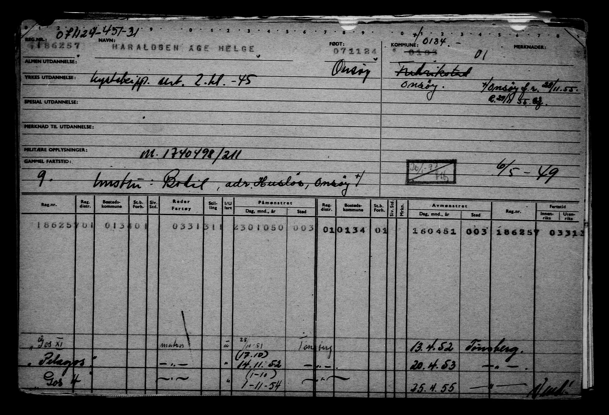 Direktoratet for sjømenn, AV/RA-S-3545/G/Gb/L0237: Hovedkort, 1924, s. 723