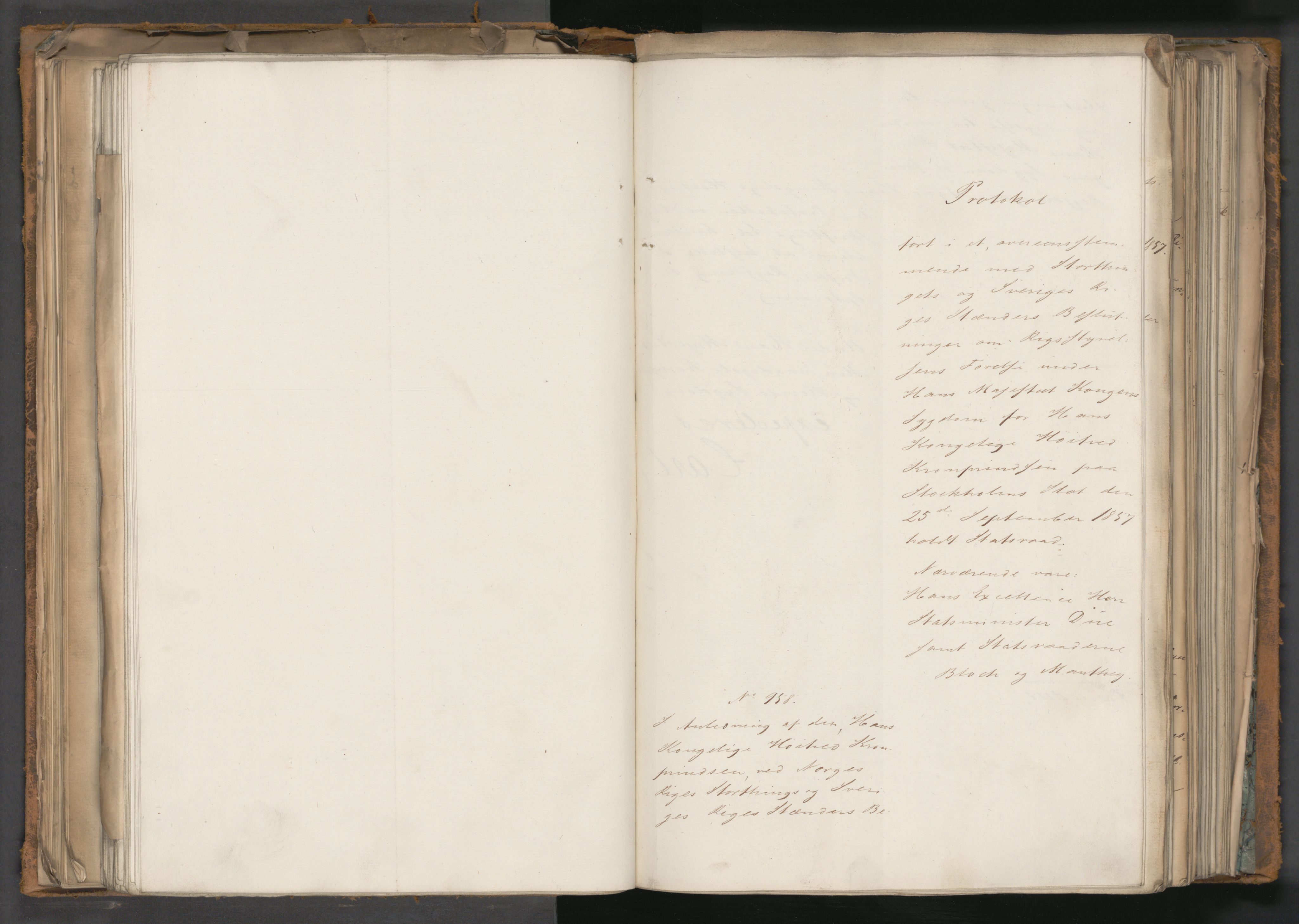 Statsrådssekretariatet, AV/RA-S-1001/A/Ab/L0086: Kgl. res. 2. halvår, 1857