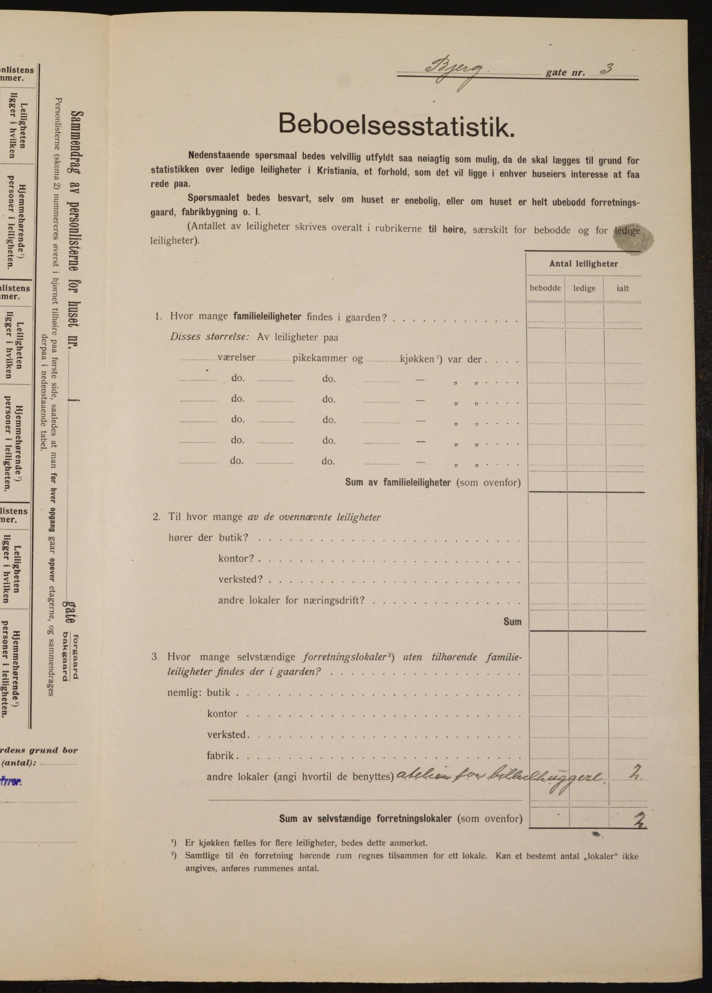 OBA, Kommunal folketelling 1.2.1912 for Kristiania, 1912, s. 5336