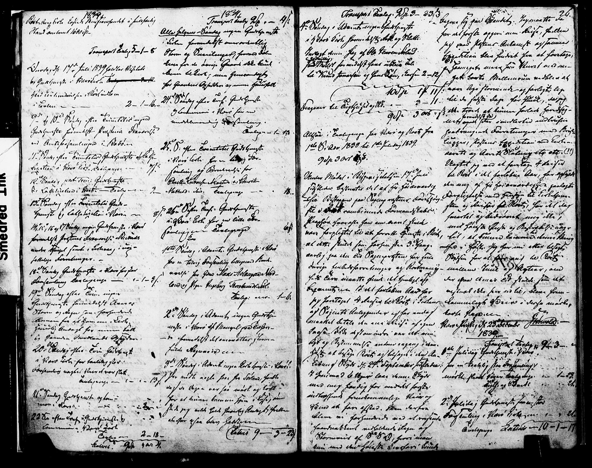 Ministerialprotokoller, klokkerbøker og fødselsregistre - Nordland, AV/SAT-A-1459/807/L0119: Ministerialbok nr. 807A02, 1800-1821, s. 26