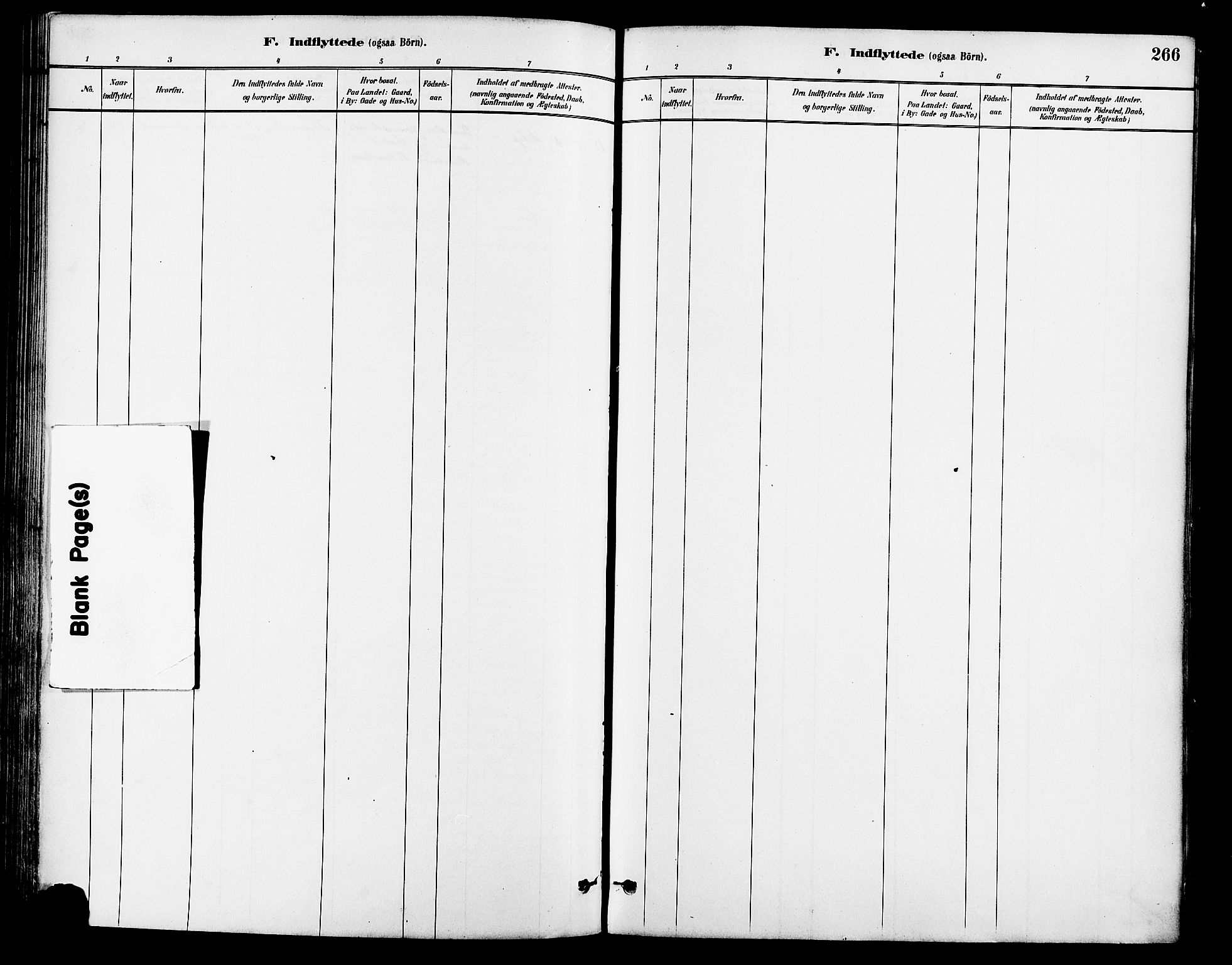 Lye sokneprestkontor, AV/SAST-A-101794/001/30BA/L0009: Ministerialbok nr. A 8, 1881-1892, s. 266