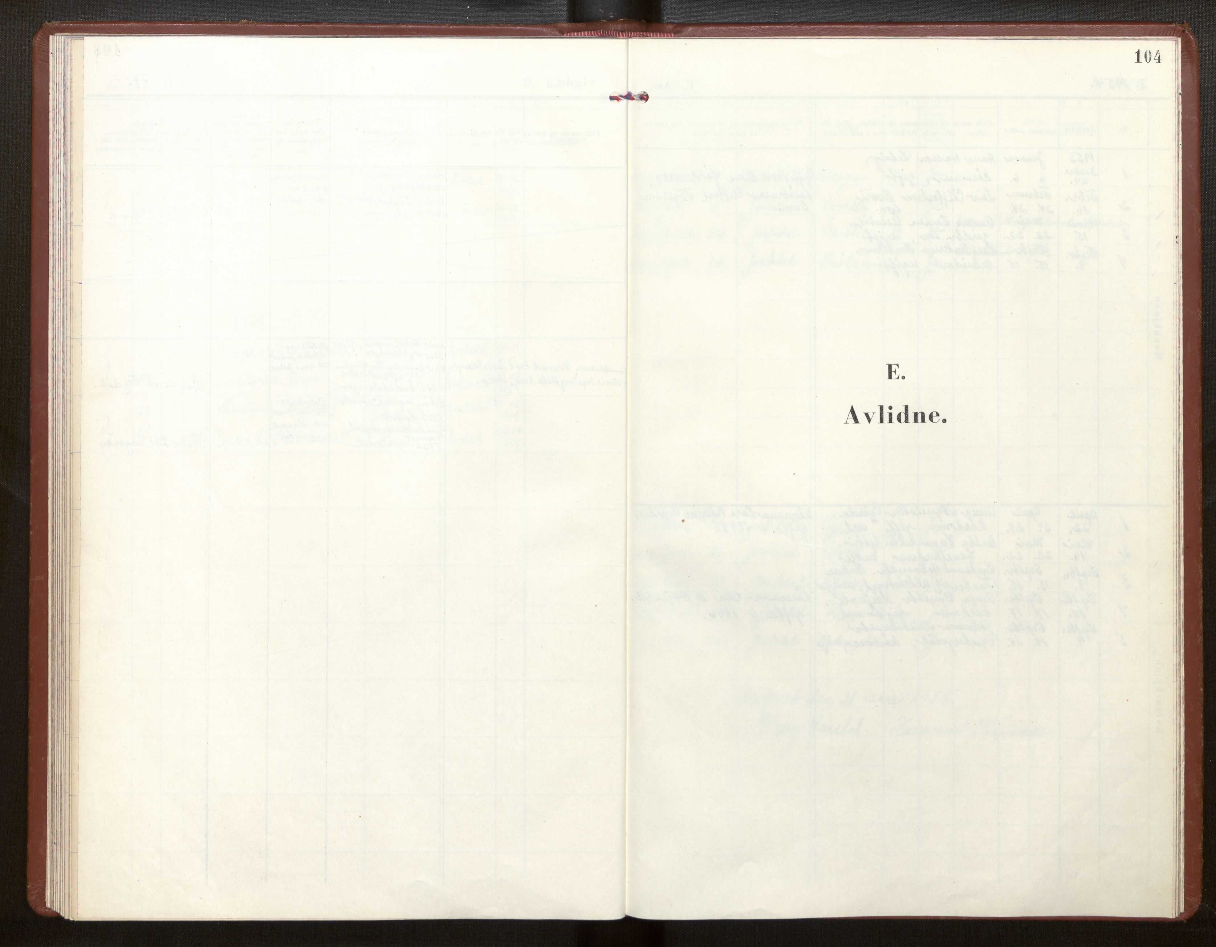Jostedal sokneprestembete, AV/SAB-A-80601/H/Haa/Haab/L0004: Ministerialbok nr. B 4, 1954-1979, s. 104