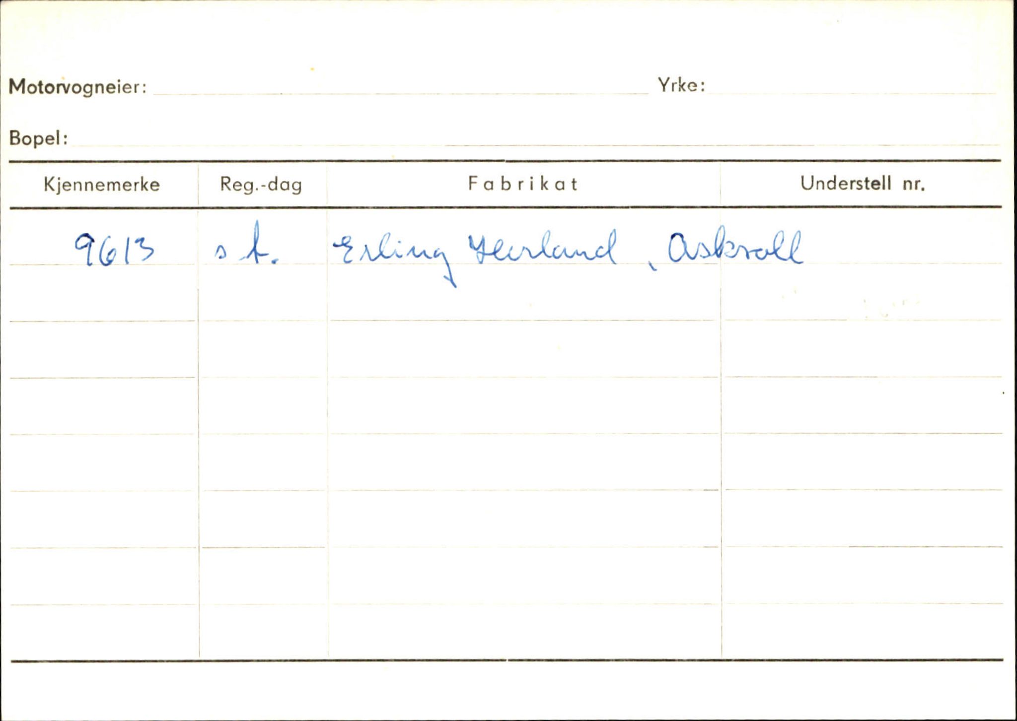 Statens vegvesen, Sogn og Fjordane vegkontor, AV/SAB-A-5301/4/F/L0126: Eigarregister Fjaler M-Å. Leikanger A-Å, 1945-1975, s. 88