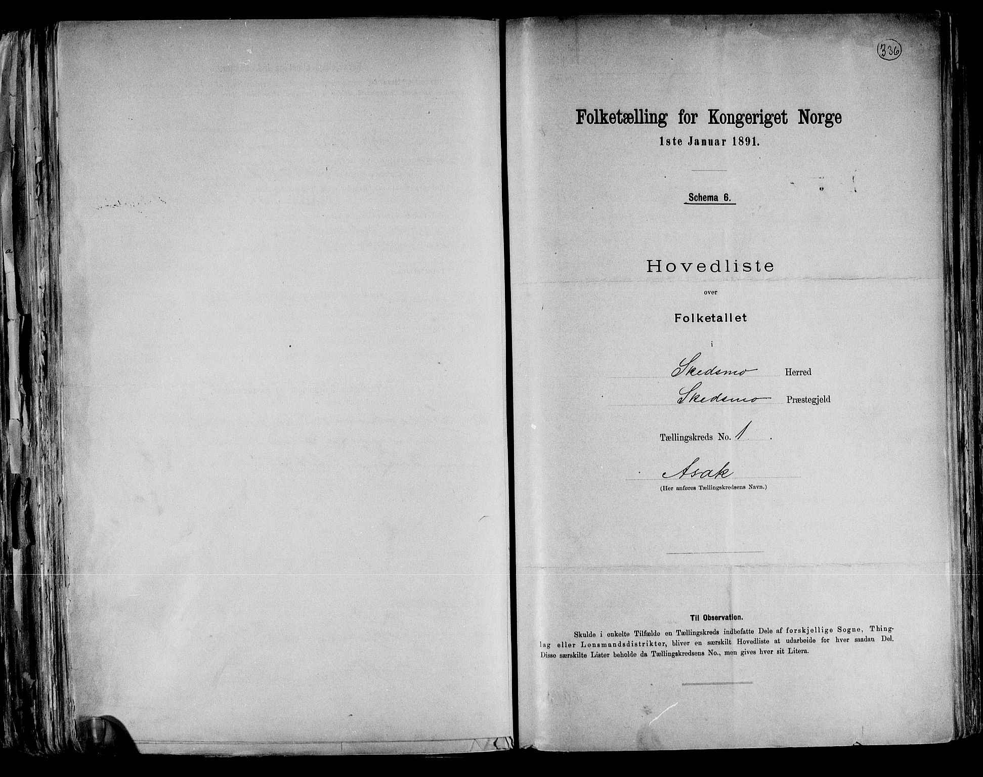 RA, Folketelling 1891 for 0231 Skedsmo herred, 1891, s. 4