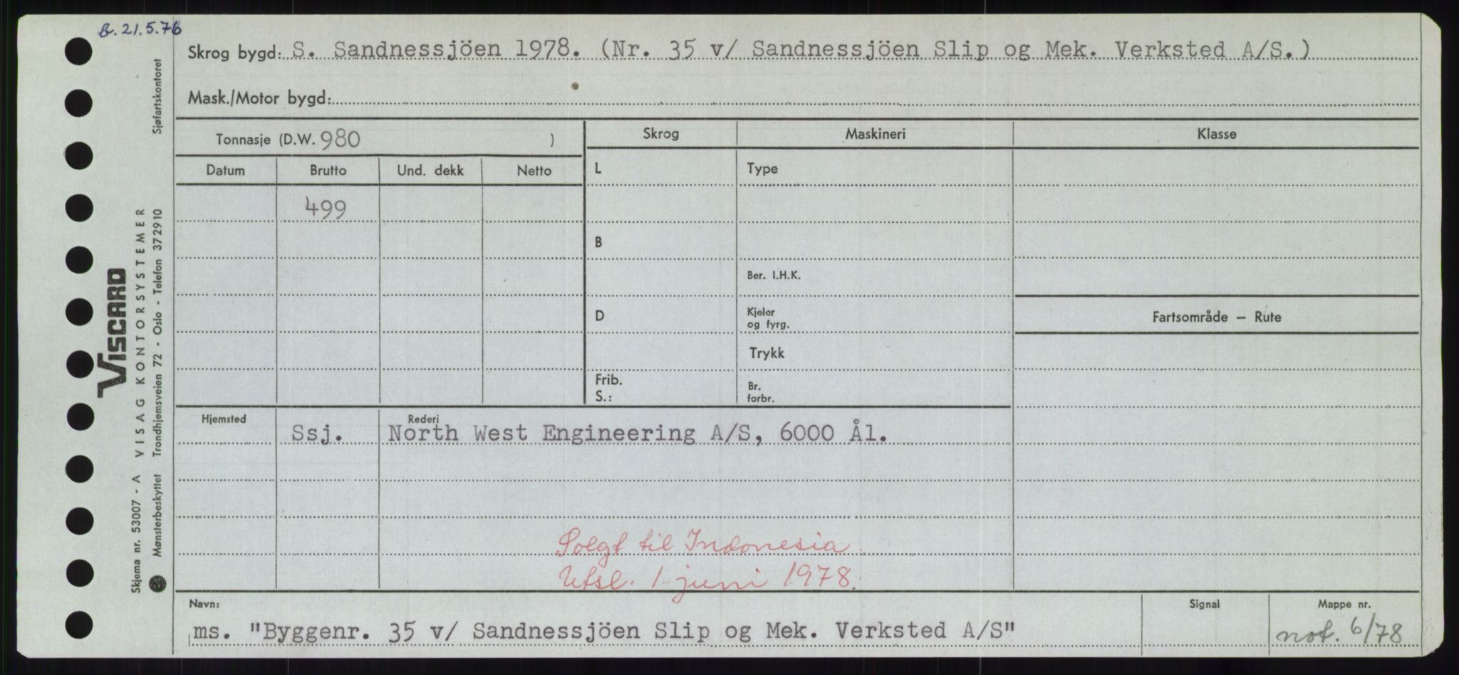 Sjøfartsdirektoratet med forløpere, Skipsmålingen, AV/RA-S-1627/H/Hd/L0006: Fartøy, Byg-Båt, s. 573