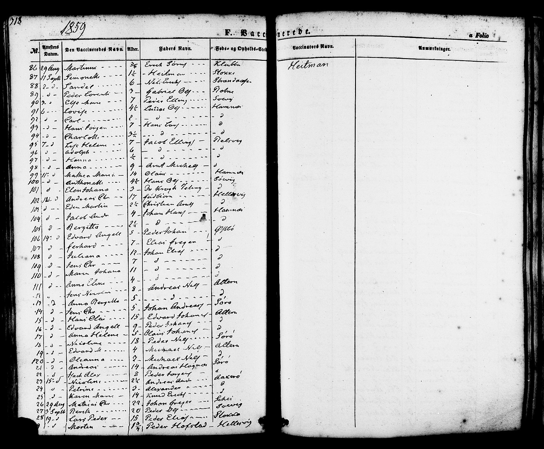 Ministerialprotokoller, klokkerbøker og fødselsregistre - Nordland, AV/SAT-A-1459/830/L0448: Ministerialbok nr. 830A12, 1855-1878, s. 318