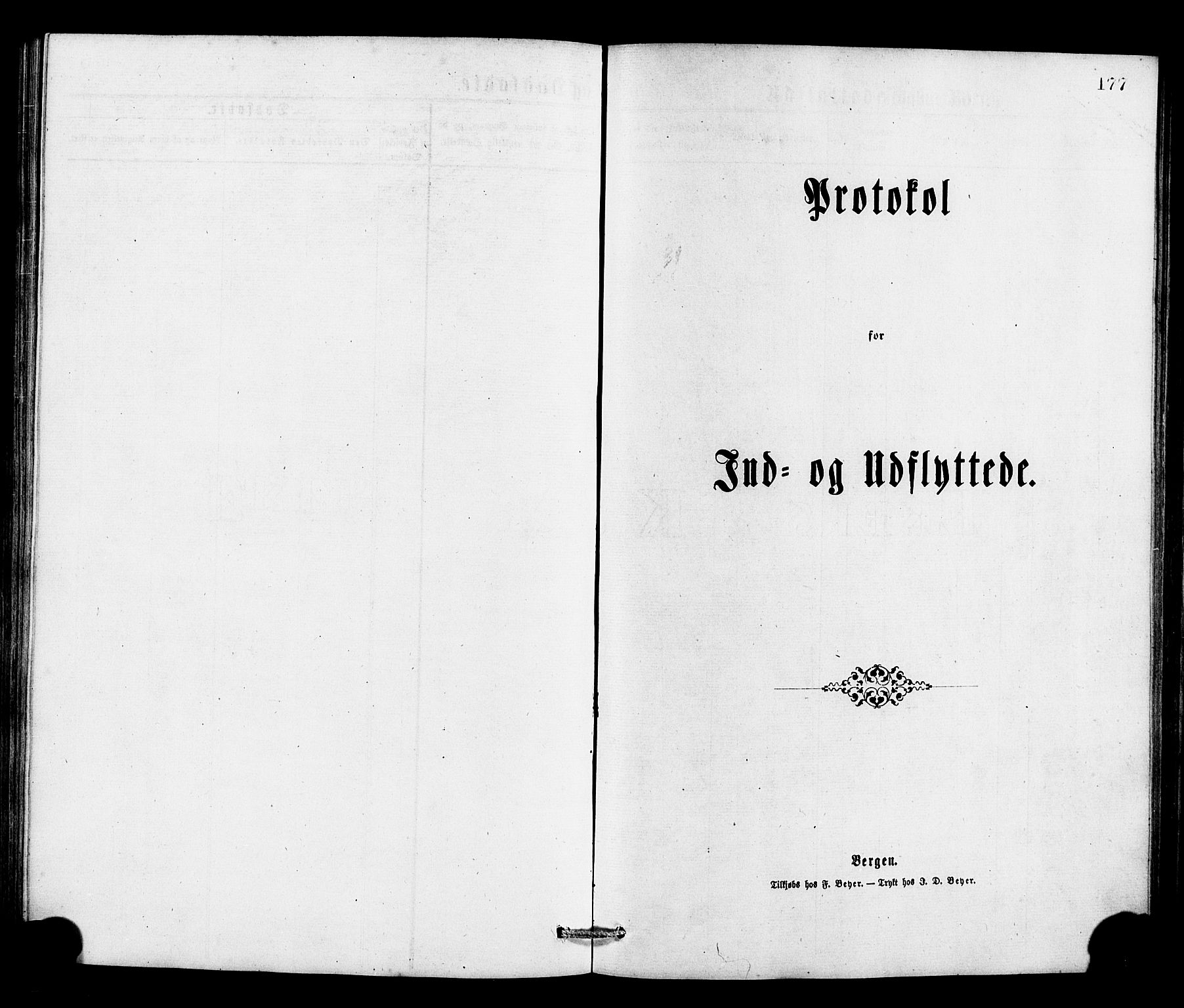 Røldal sokneprestembete, AV/SAB-A-100247: Ministerialbok nr. A 4, 1870-1886, s. 177