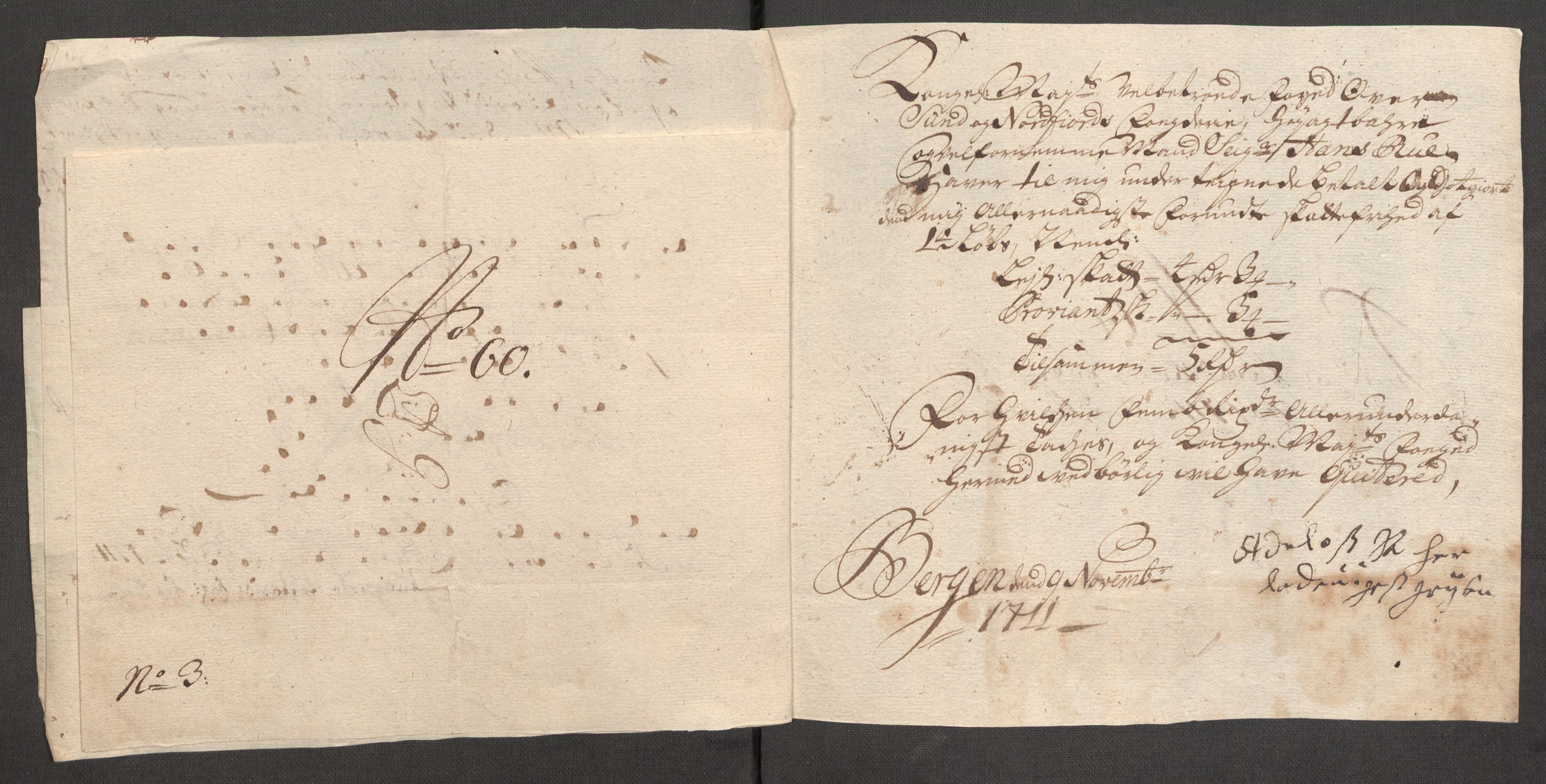 Rentekammeret inntil 1814, Reviderte regnskaper, Fogderegnskap, RA/EA-4092/R53/L3433: Fogderegnskap Sunn- og Nordfjord, 1710-1711, s. 492