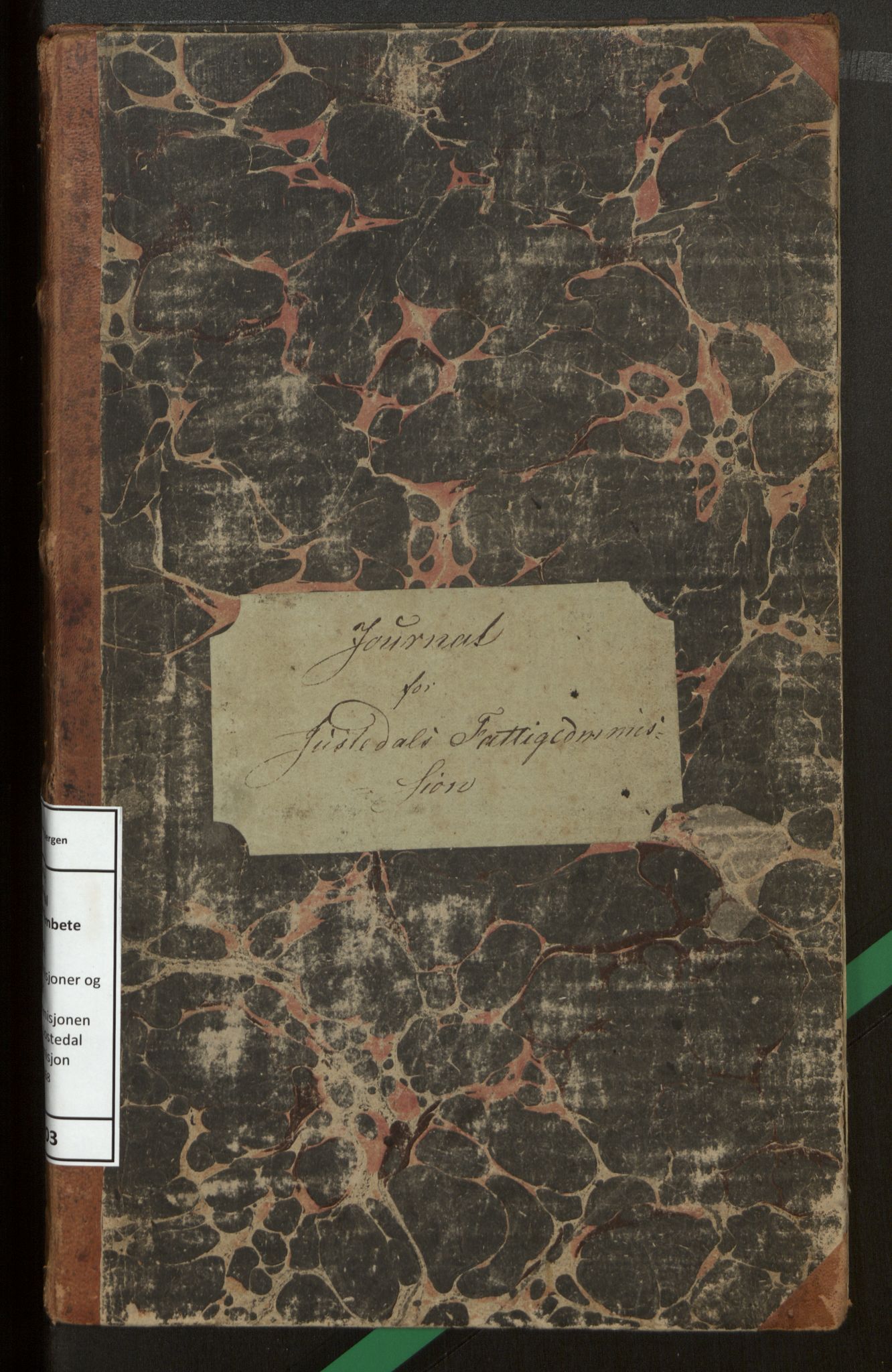 Jostedal sokneprestembete, SAB/A-80601/J/Jc/L0003: Journal for Jostedal fattigkommisjon , 1846-1868