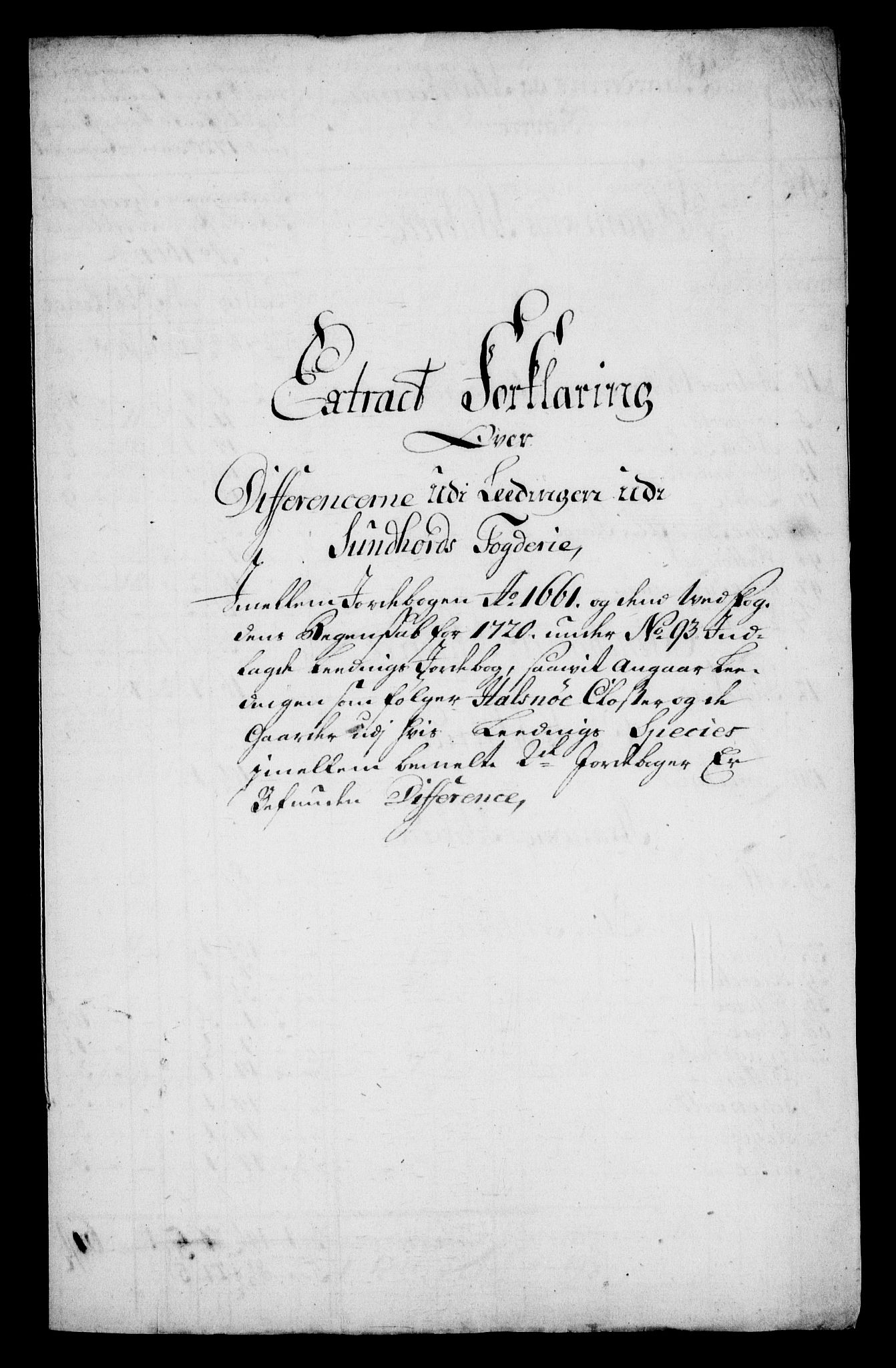 Rentekammeret inntil 1814, Realistisk ordnet avdeling, RA/EA-4070/On/L0005: [Jj 6]: Forskjellige dokumenter om Halsnøy klosters gods, 1697-1770, s. 415