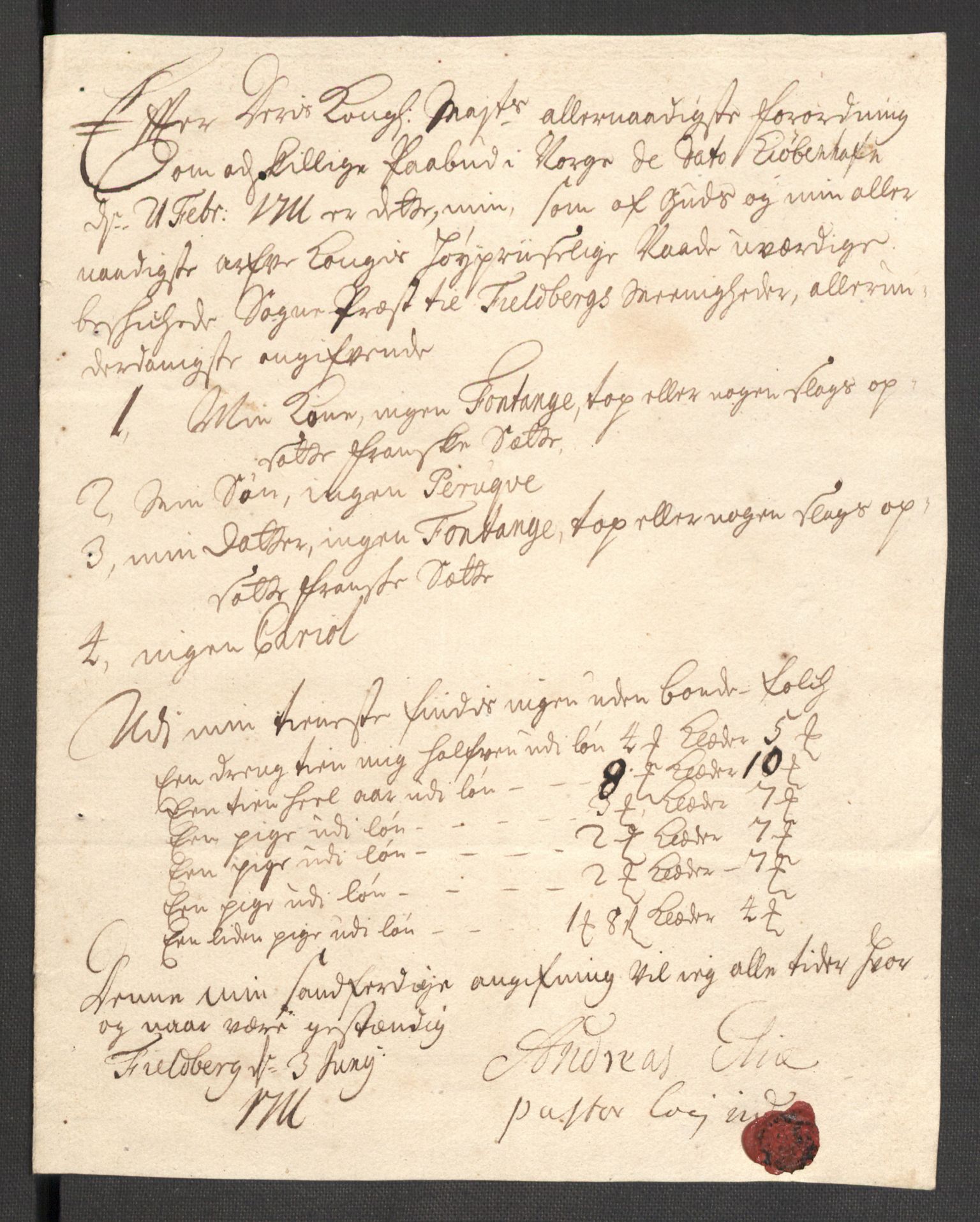 Rentekammeret inntil 1814, Reviderte regnskaper, Fogderegnskap, AV/RA-EA-4092/R48/L2987: Fogderegnskap Sunnhordland og Hardanger, 1711, s. 231