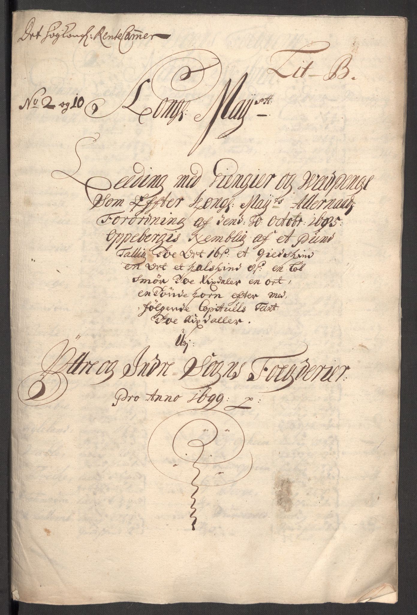 Rentekammeret inntil 1814, Reviderte regnskaper, Fogderegnskap, RA/EA-4092/R52/L3310: Fogderegnskap Sogn, 1698-1699, s. 373