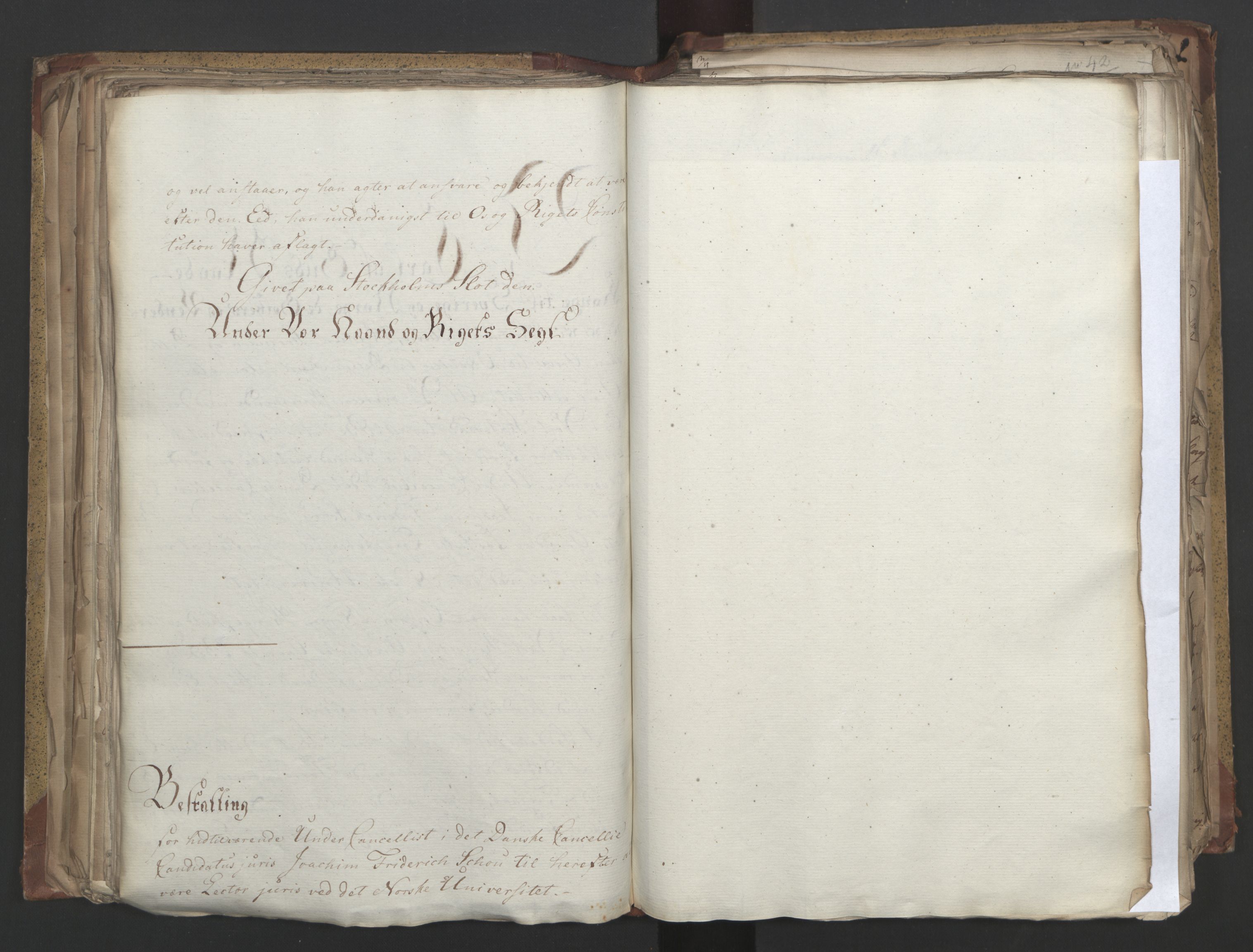 Statsrådsavdelingen i Stockholm, AV/RA-S-1003/D/Da/L0004: Regjeringsinnstillinger nr. 788-999, 1815, s. 175