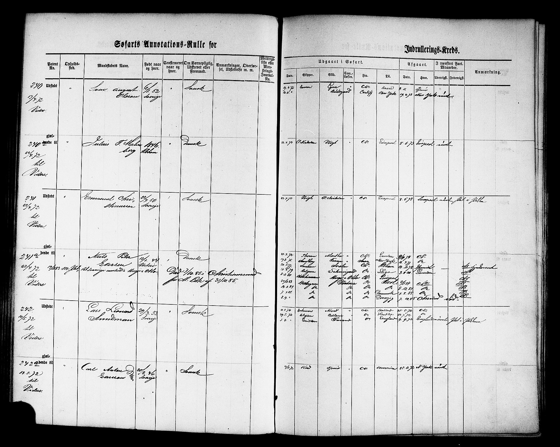 Oslo mønstringskontor, AV/SAO-A-10569g/F/Fc/Fca/L0005: Annotasjonsrulle, 1866-1888, s. 84