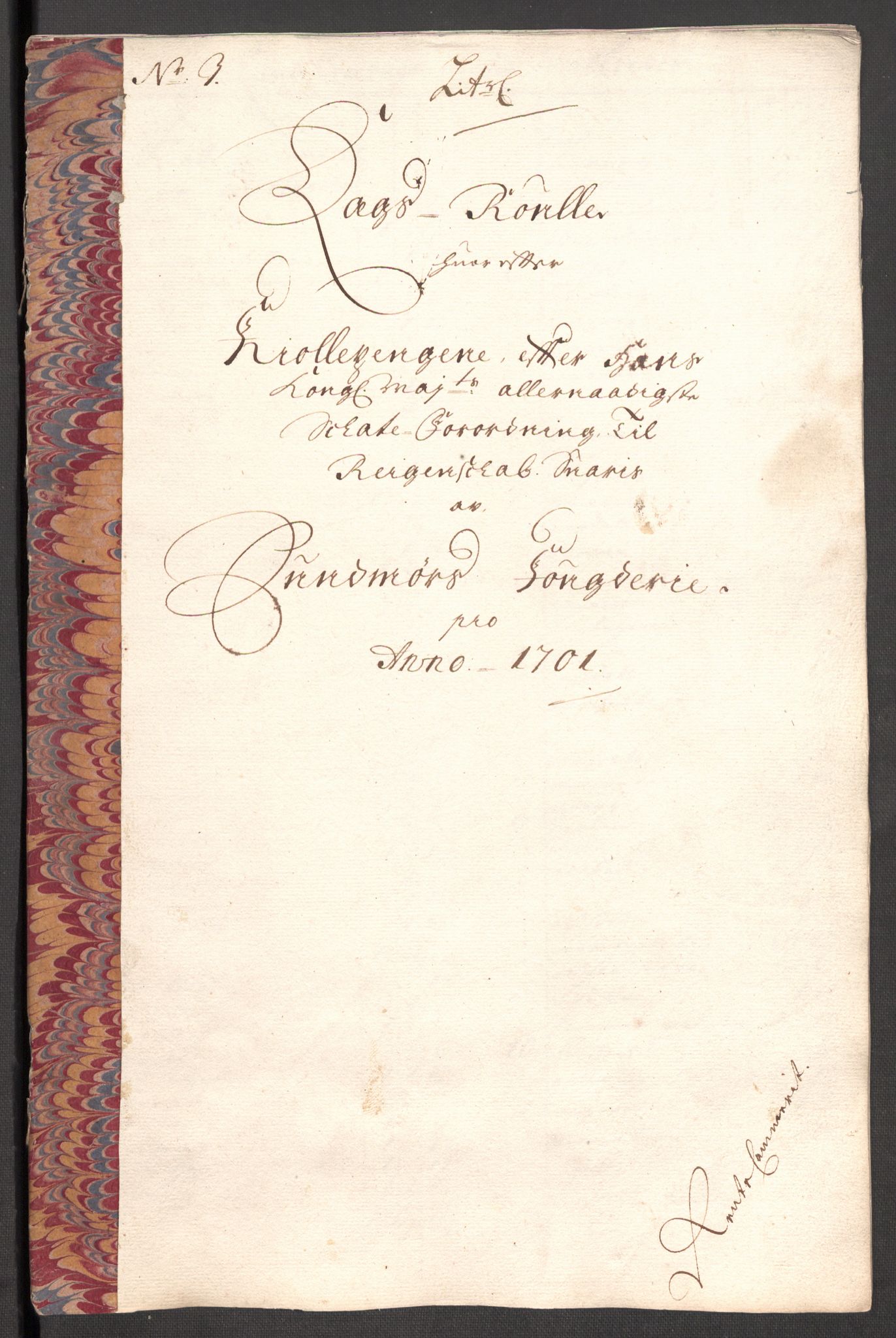 Rentekammeret inntil 1814, Reviderte regnskaper, Fogderegnskap, RA/EA-4092/R54/L3558: Fogderegnskap Sunnmøre, 1700-1701, s. 350