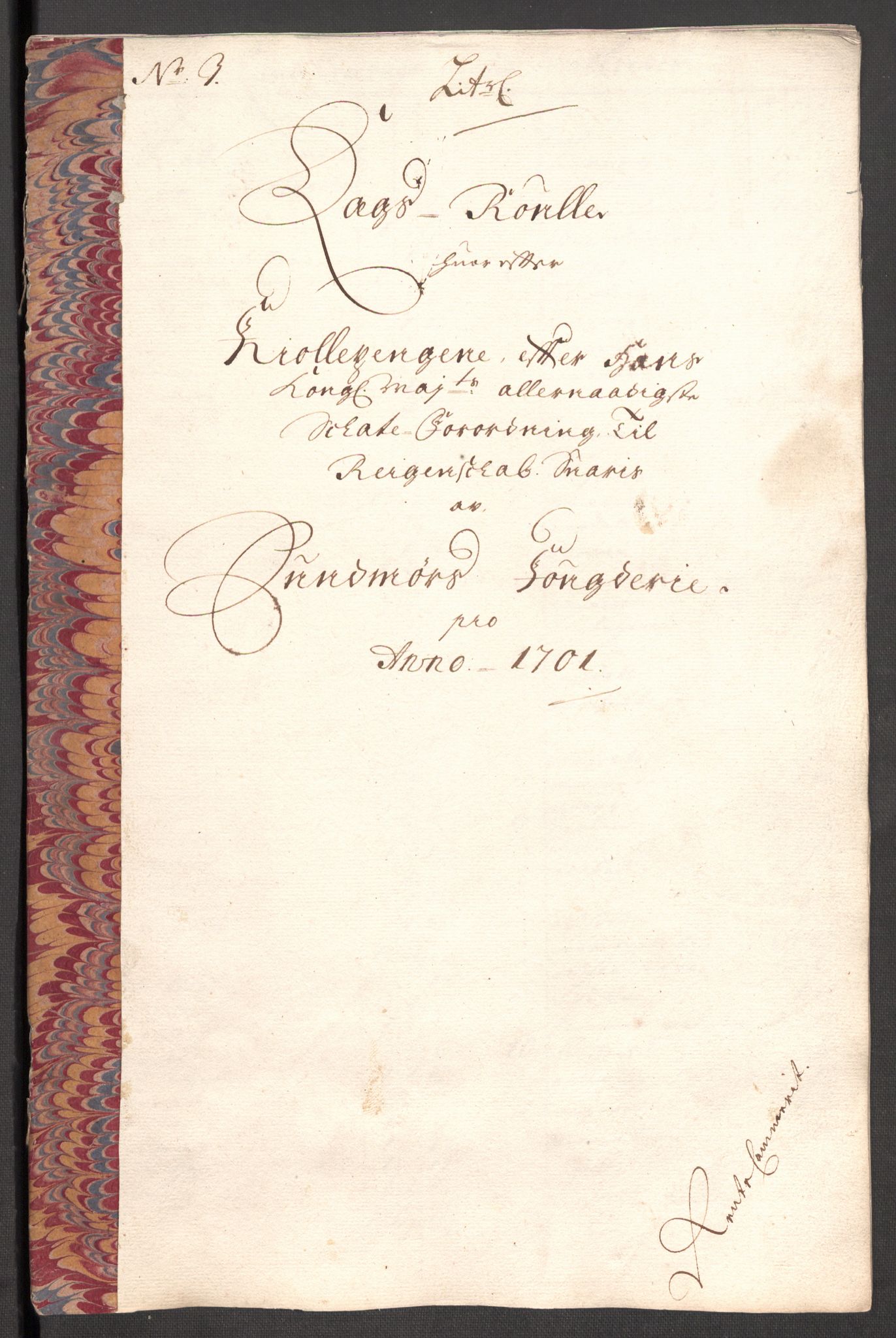 Rentekammeret inntil 1814, Reviderte regnskaper, Fogderegnskap, AV/RA-EA-4092/R54/L3558: Fogderegnskap Sunnmøre, 1700-1701, s. 350