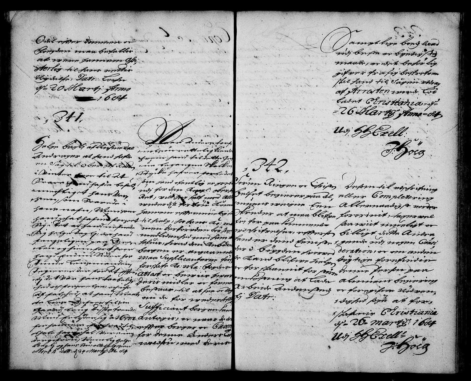 Stattholderembetet 1572-1771, AV/RA-EA-2870/Ae/L0001: Supplikasjons- og resolusjonsprotokoll, 1683-1684