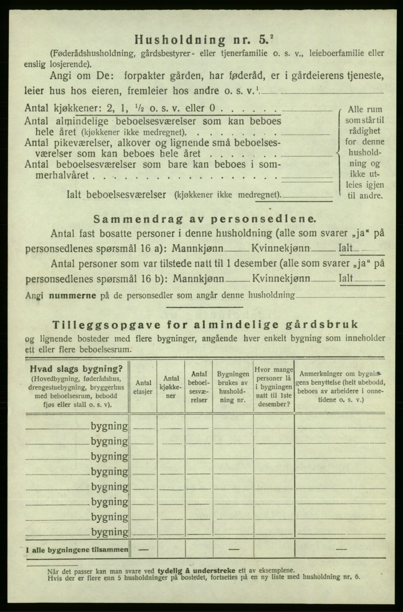 SAB, Folketelling 1920 for 1212 Skånevik herred, 1920, s. 1315