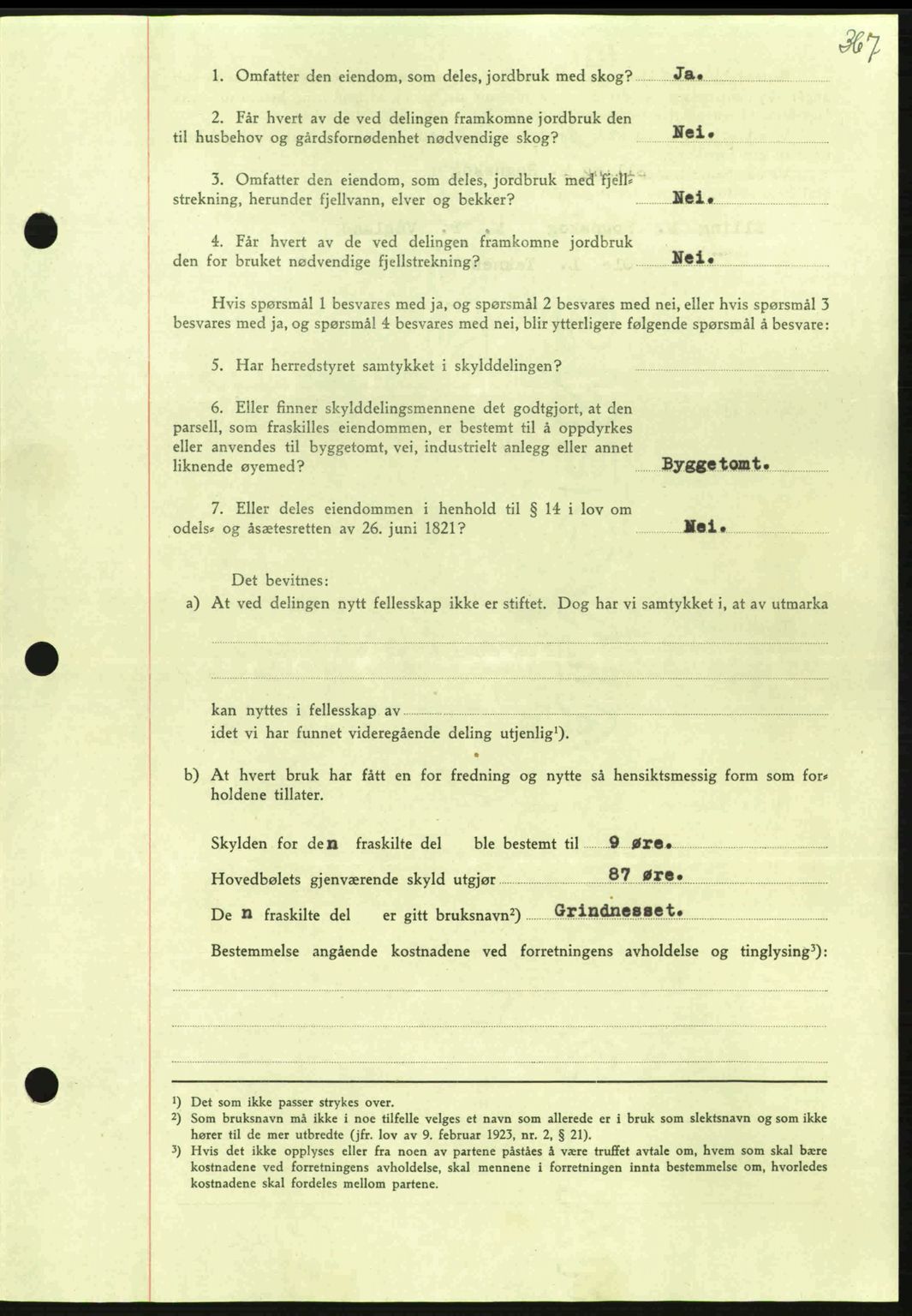 Nordmøre sorenskriveri, AV/SAT-A-4132/1/2/2Ca: Pantebok nr. A96, 1943-1944, Dagboknr: 2338/1943