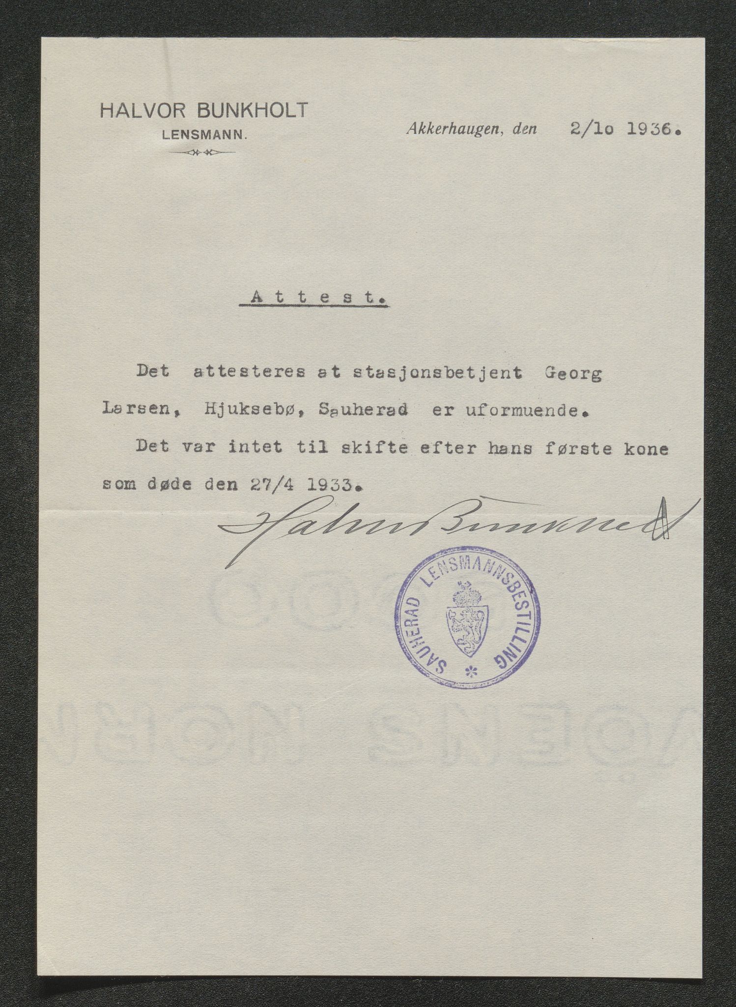 Nedre Telemark sorenskriveri, AV/SAKO-A-135/H/Ha/Hab/L0008: Dødsfallsfortegnelser
, 1931-1935, s. 787