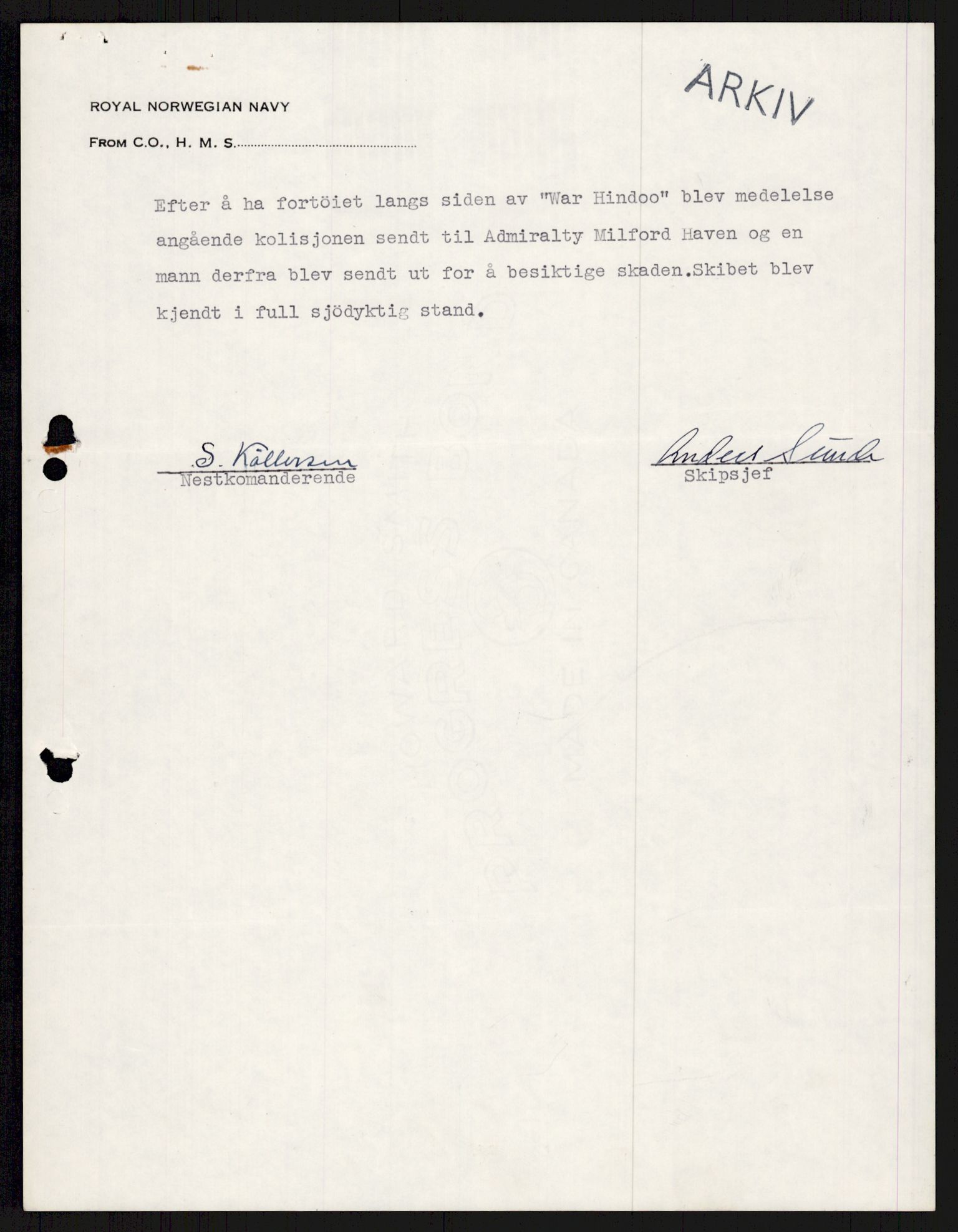 Forsvaret, Sjøforsvarets overkommando, AV/RA-RAFA-2035/D/Dc/L0305: --, 1940-1946, s. 650