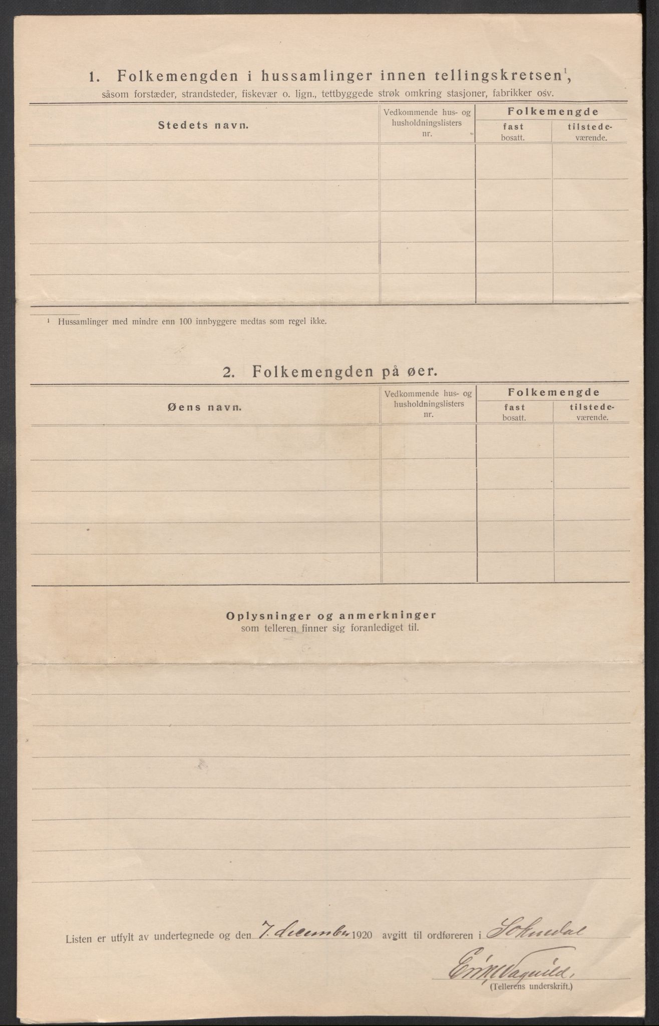 SAT, Folketelling 1920 for 1649 Soknedal herred, 1920, s. 30