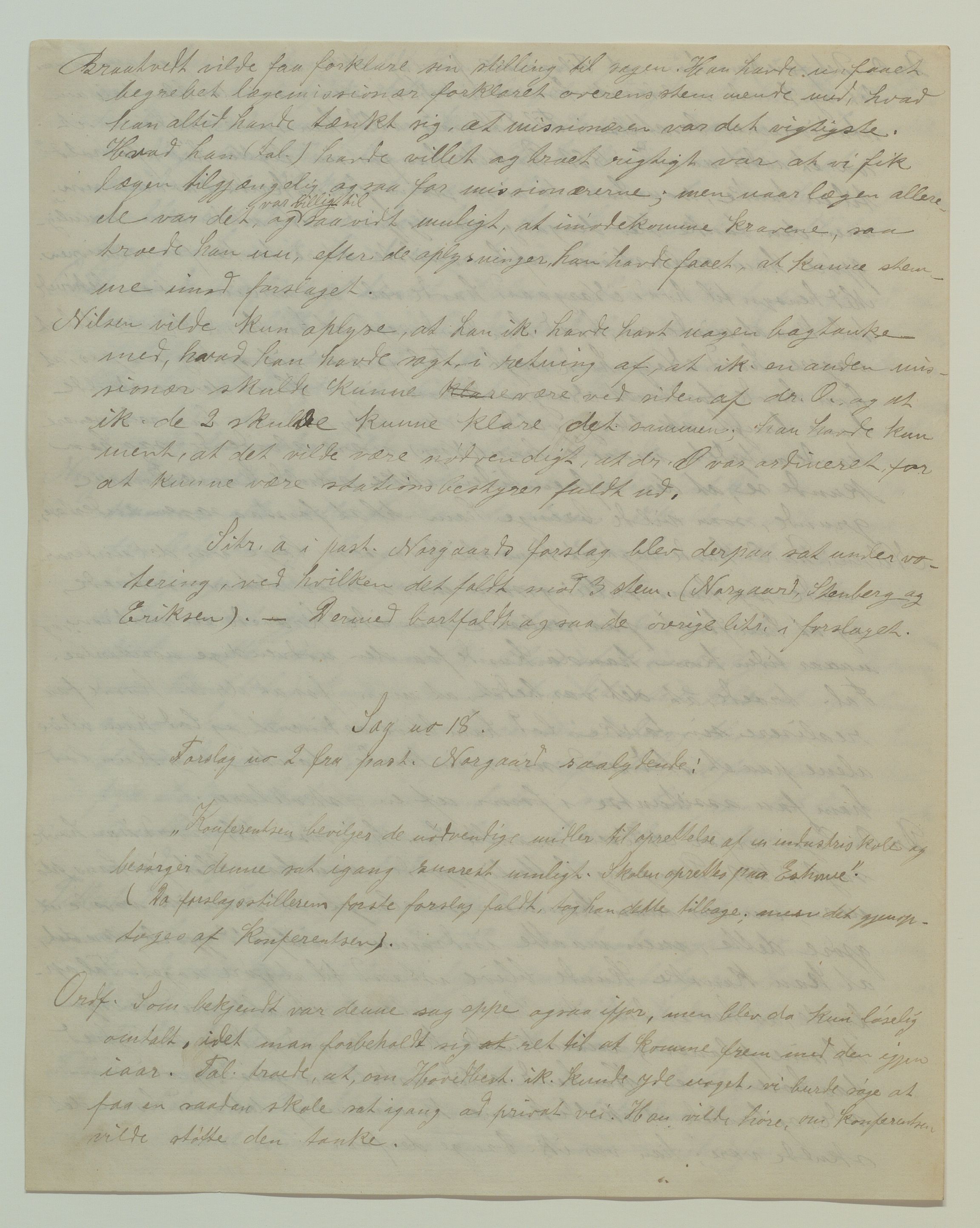 Det Norske Misjonsselskap - hovedadministrasjonen, VID/MA-A-1045/D/Da/Daa/L0036/0010: Konferansereferat og årsberetninger / Konferansereferat fra Sør-Afrika., 1885