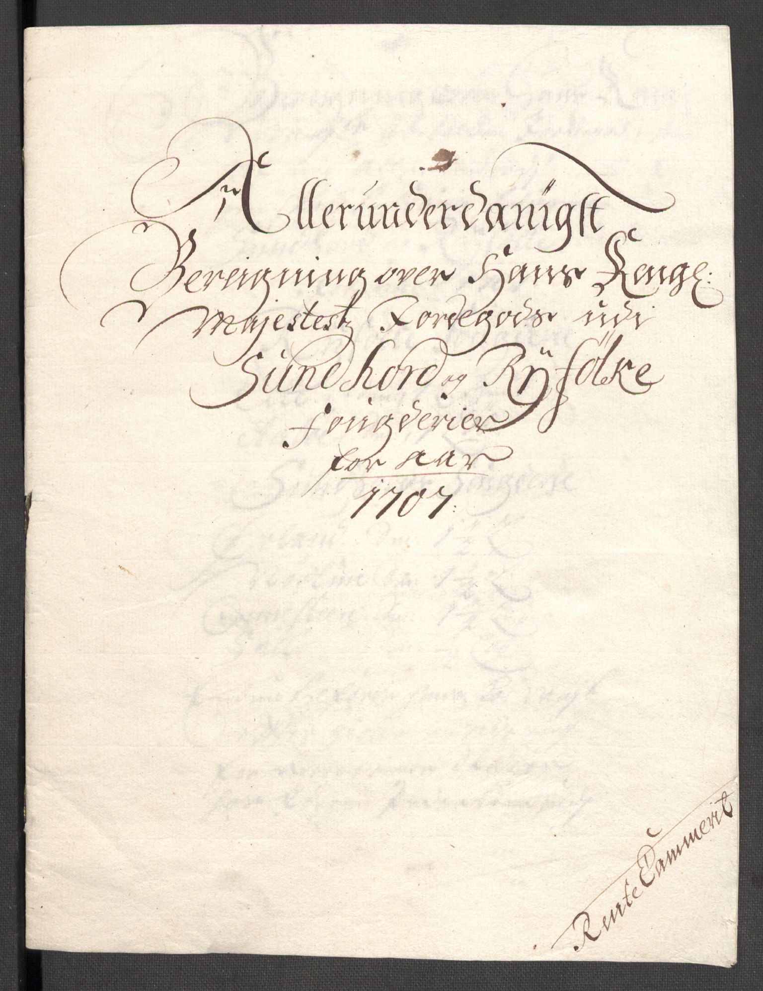 Rentekammeret inntil 1814, Reviderte regnskaper, Fogderegnskap, AV/RA-EA-4092/R48/L2984: Fogderegnskap Sunnhordland og Hardanger, 1706-1707, s. 305