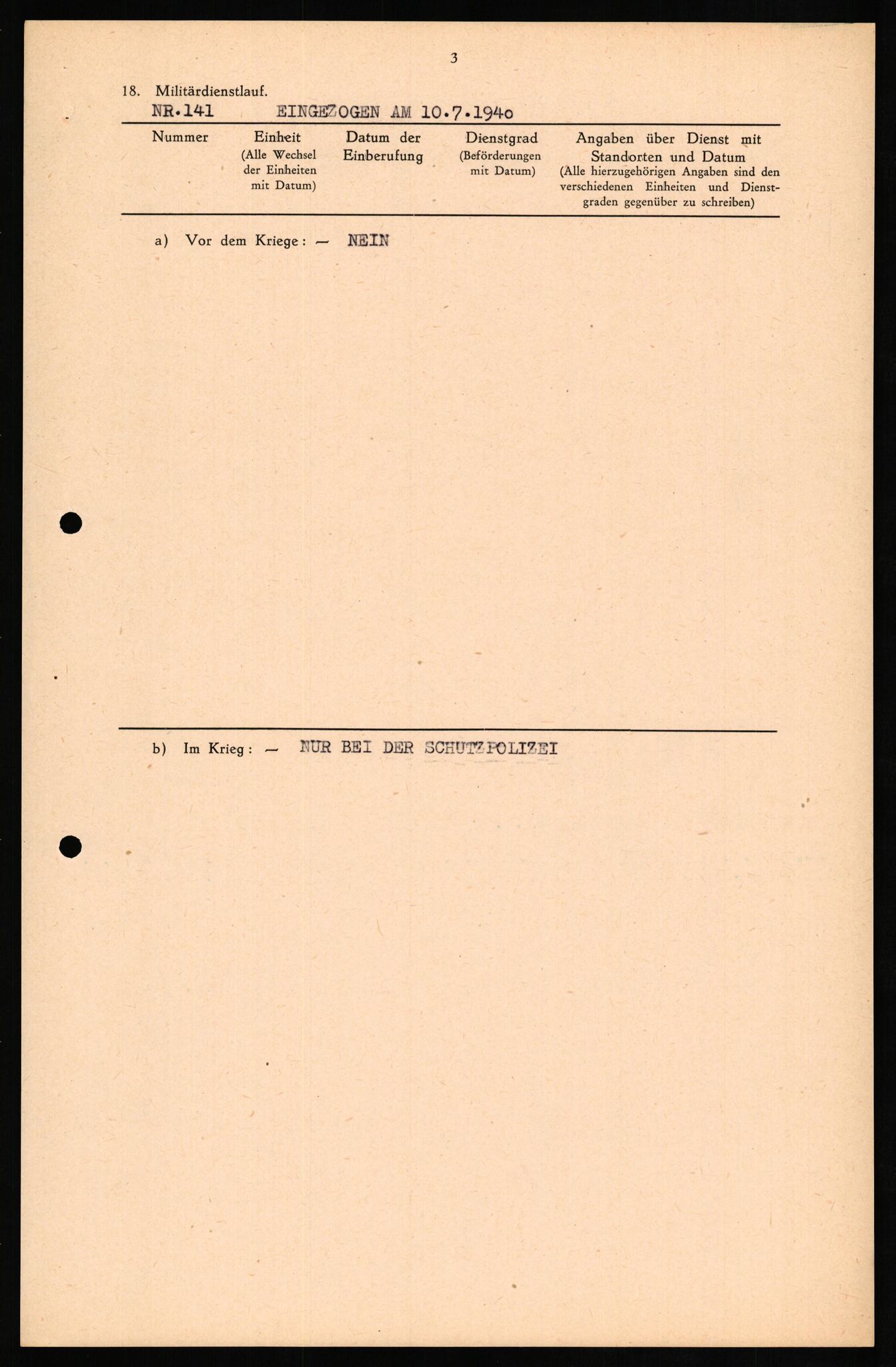 Forsvaret, Forsvarets overkommando II, AV/RA-RAFA-3915/D/Db/L0017: CI Questionaires. Tyske okkupasjonsstyrker i Norge. Tyskere., 1945-1946, s. 384