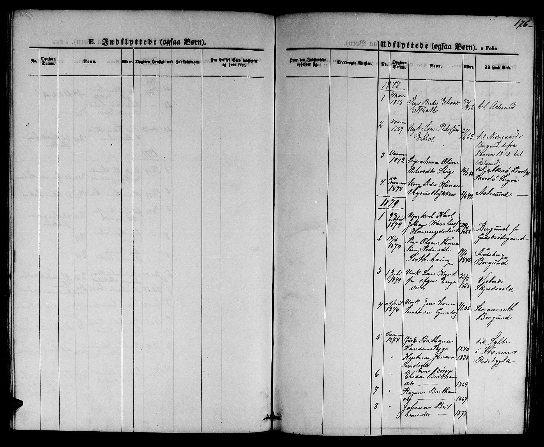 Ministerialprotokoller, klokkerbøker og fødselsregistre - Møre og Romsdal, AV/SAT-A-1454/524/L0364: Klokkerbok nr. 524C05, 1865-1879, s. 176