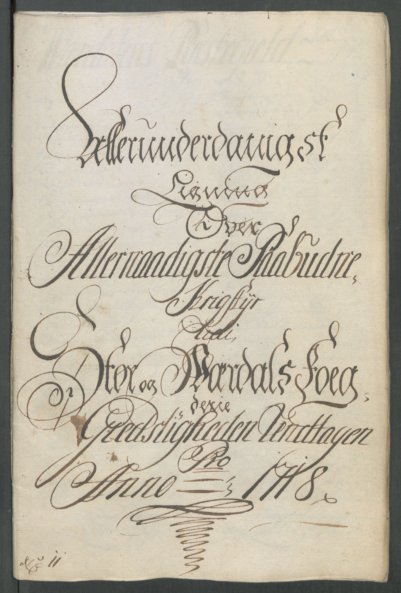 Rentekammeret inntil 1814, Reviderte regnskaper, Fogderegnskap, RA/EA-4092/R62/L4208: Fogderegnskap Stjørdal og Verdal, 1718, s. 158