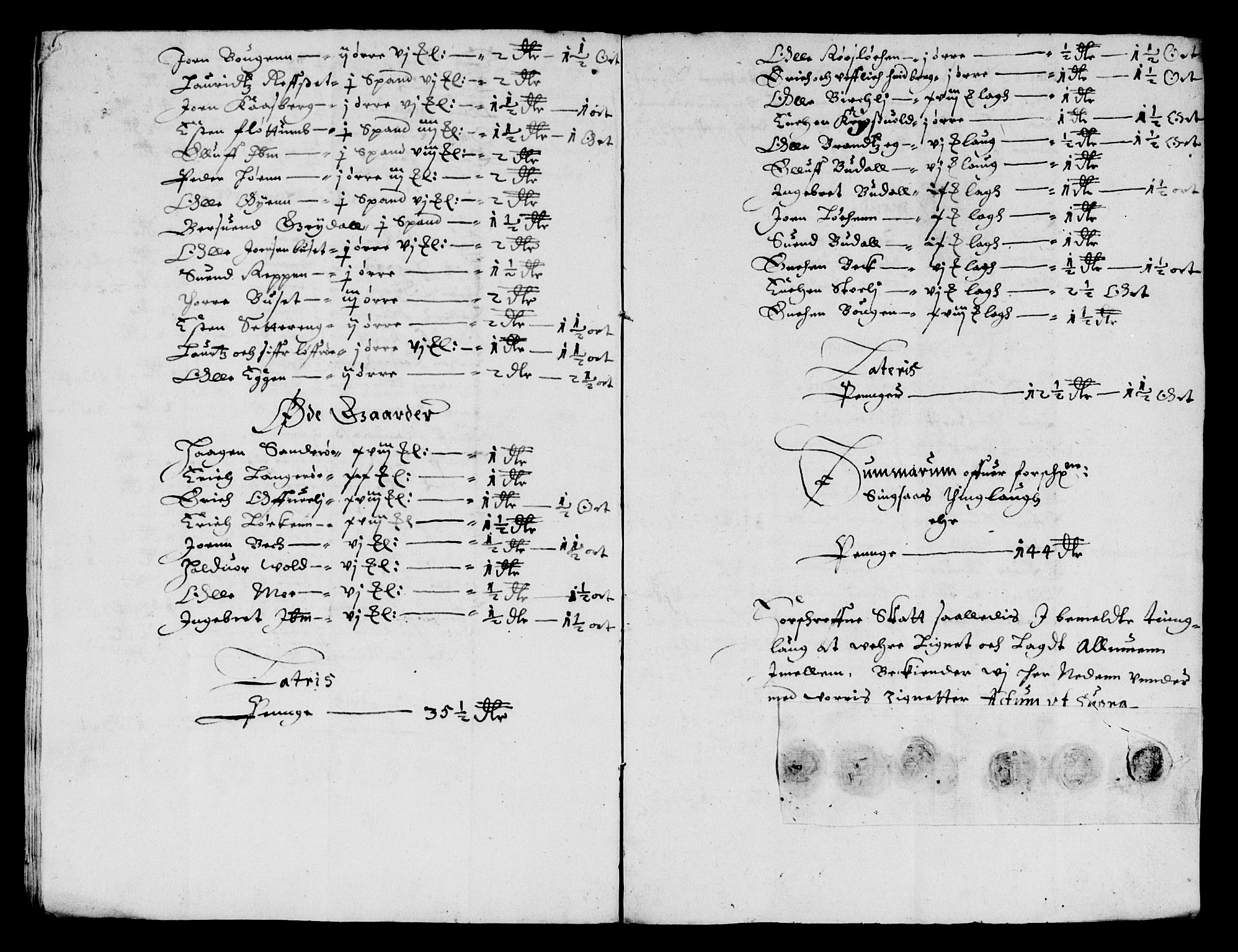 Rentekammeret inntil 1814, Reviderte regnskaper, Lensregnskaper, AV/RA-EA-5023/R/Rb/Rbw/L0097: Trondheim len, 1649