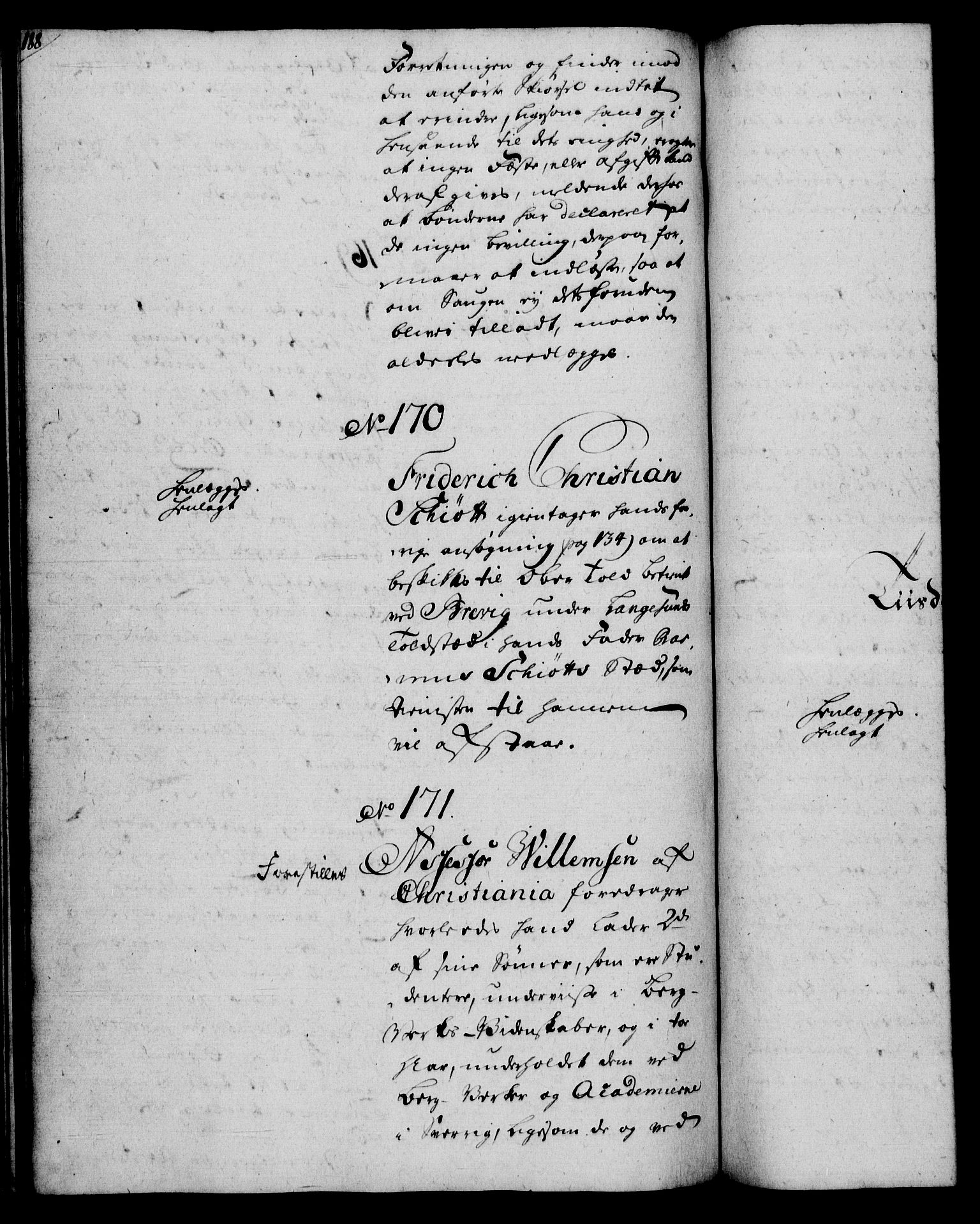 Rentekammeret, Kammerkanselliet, AV/RA-EA-3111/G/Gh/Gha/L0033: Norsk ekstraktmemorialprotokoll (merket RK 53.78), 1755-1756, s. 188