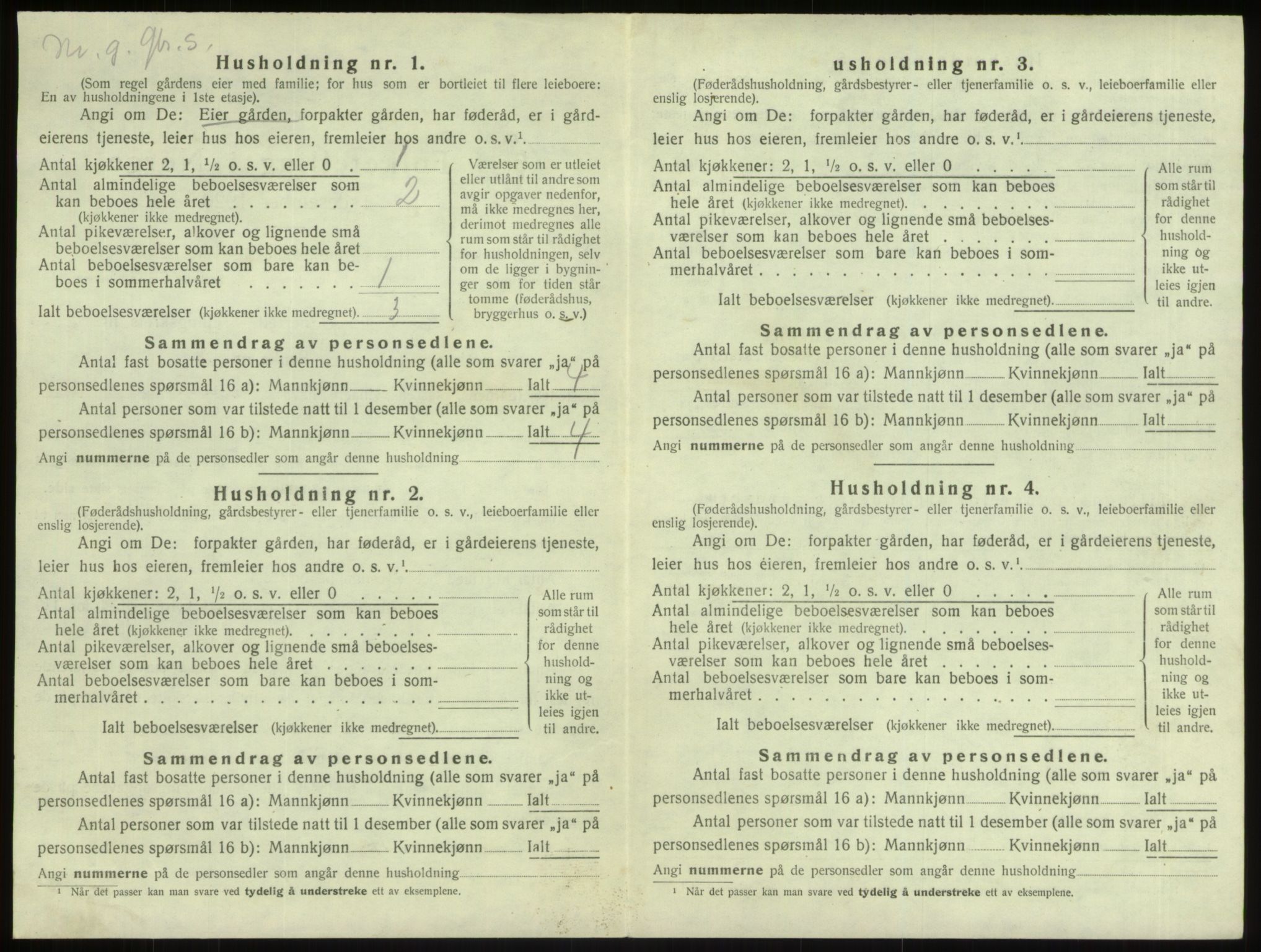 SAB, Folketelling 1920 for 1263 Lindås herred, 1920, s. 370